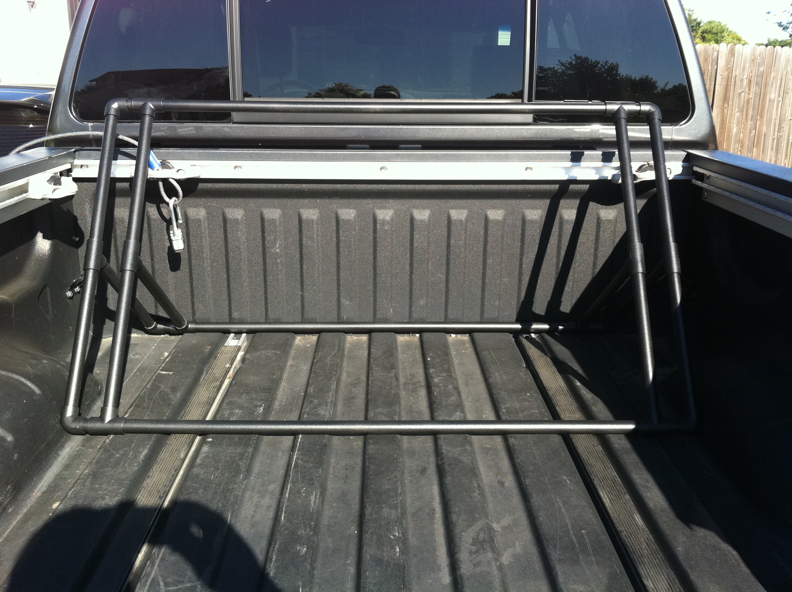 PVC Truck Bed Bike Rack Instructables