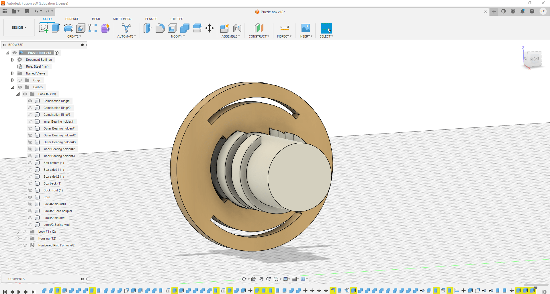 Puzzle Box in Fusion 360 4 Steps Instructables