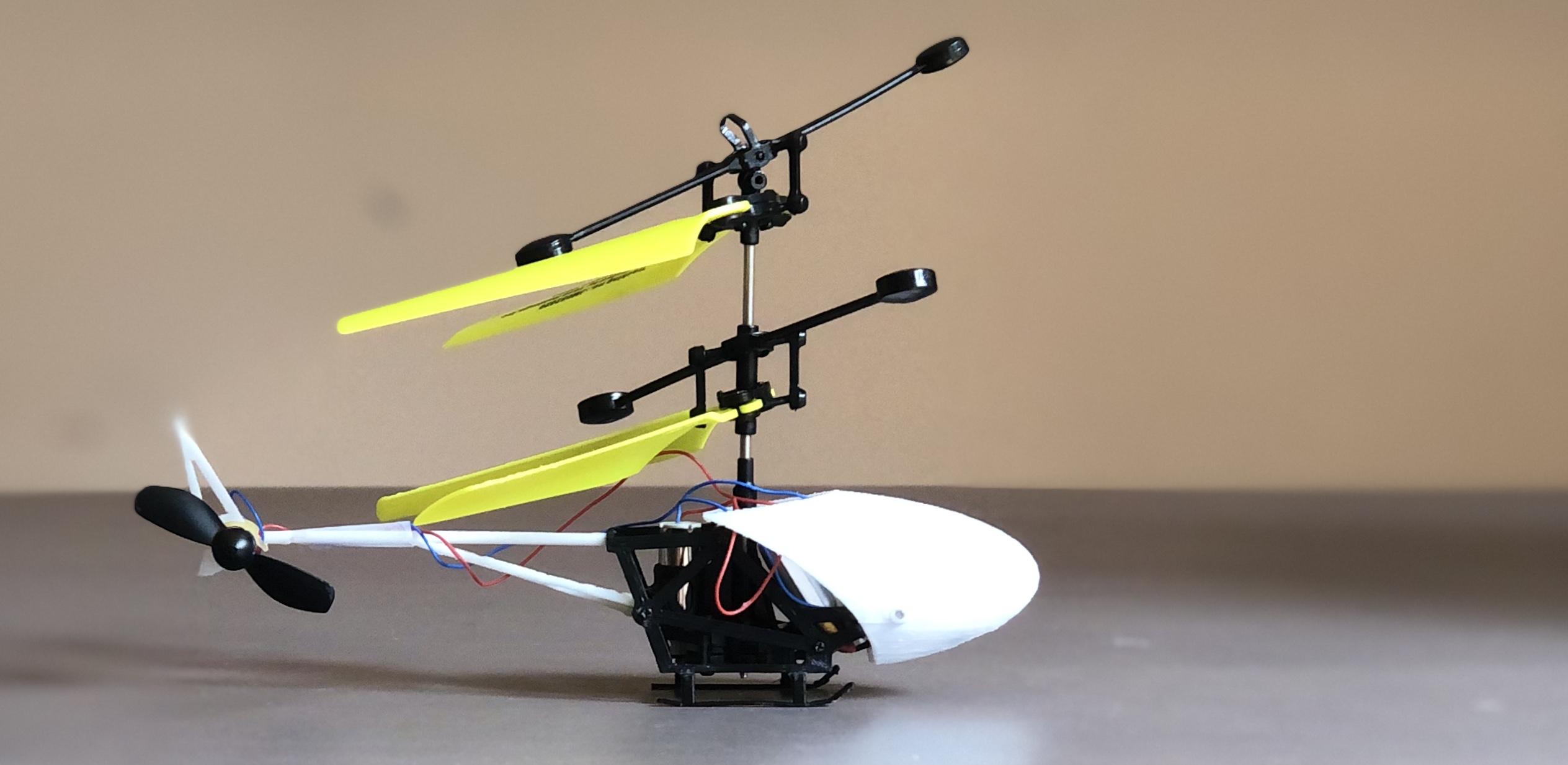 RC Helicopter Made in Tinkercad 7 Steps (with Pictures) Instructables