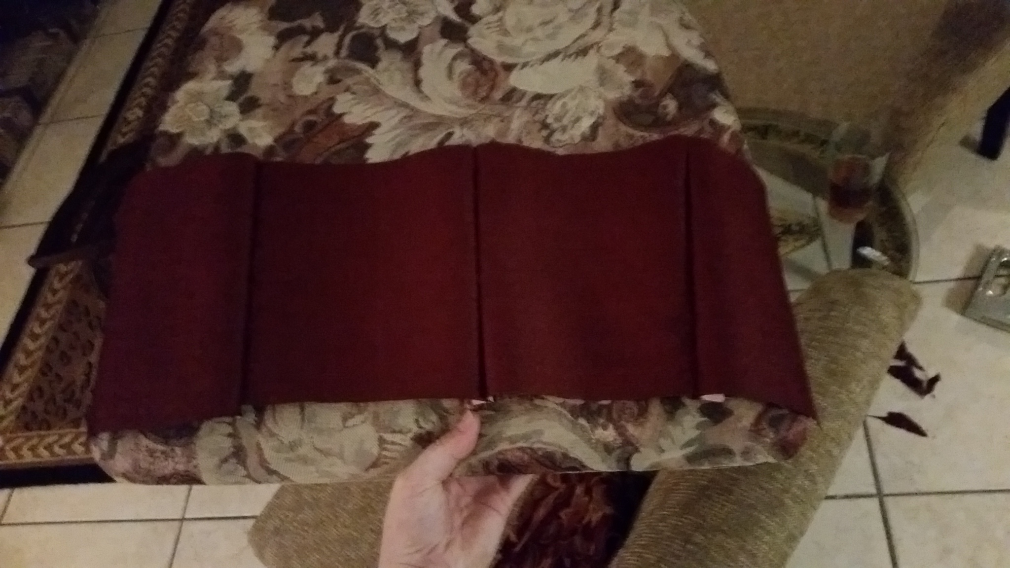 Reupholster Fabric Dining Room Chairs. With Bonus Use Scraps to Make