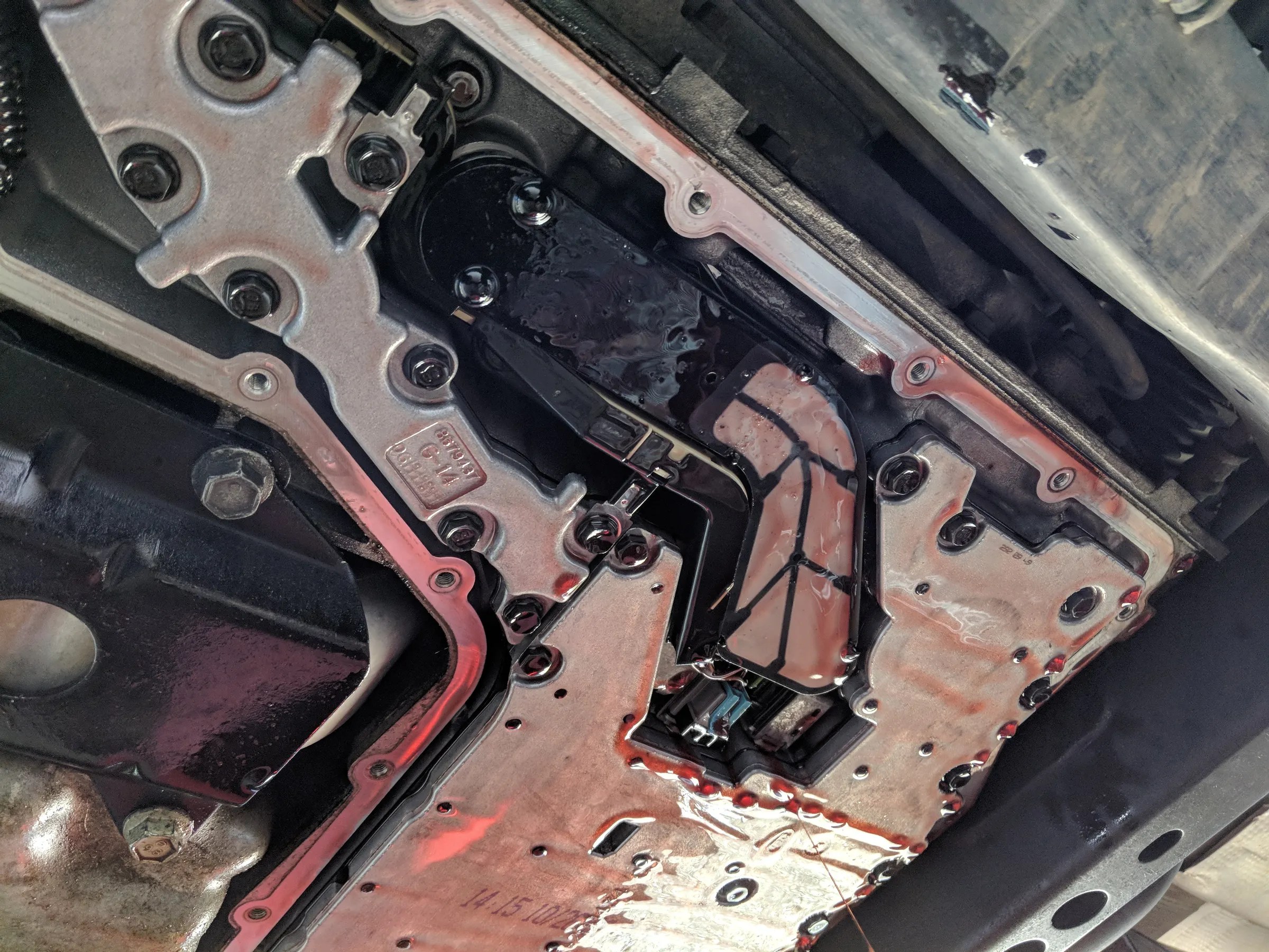 2007 Cadillac DTS Transmission Fluid Change (all 7.5 Ish Quarts) : 13