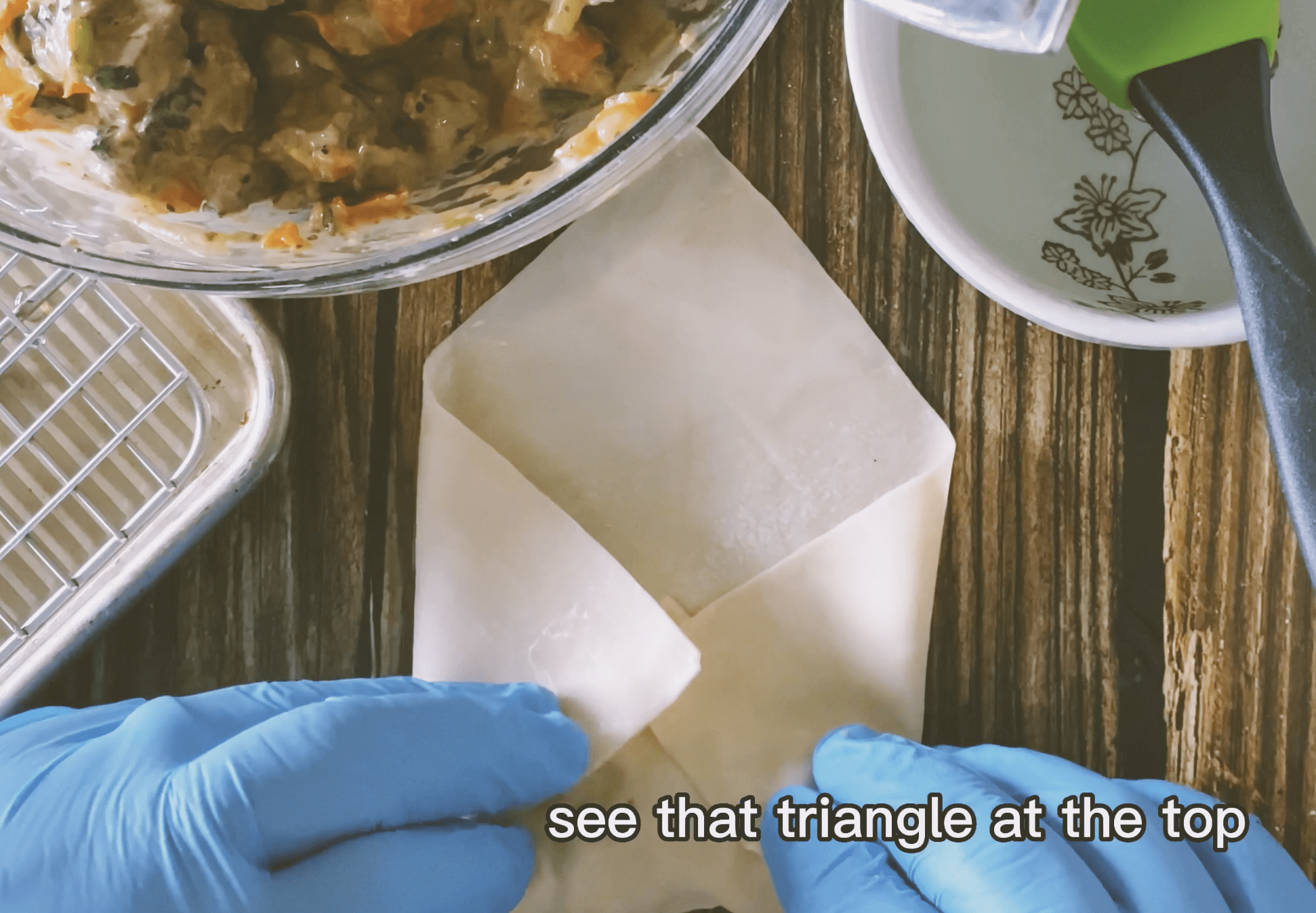 How to Roll an Egg Roll 5 Steps Instructables