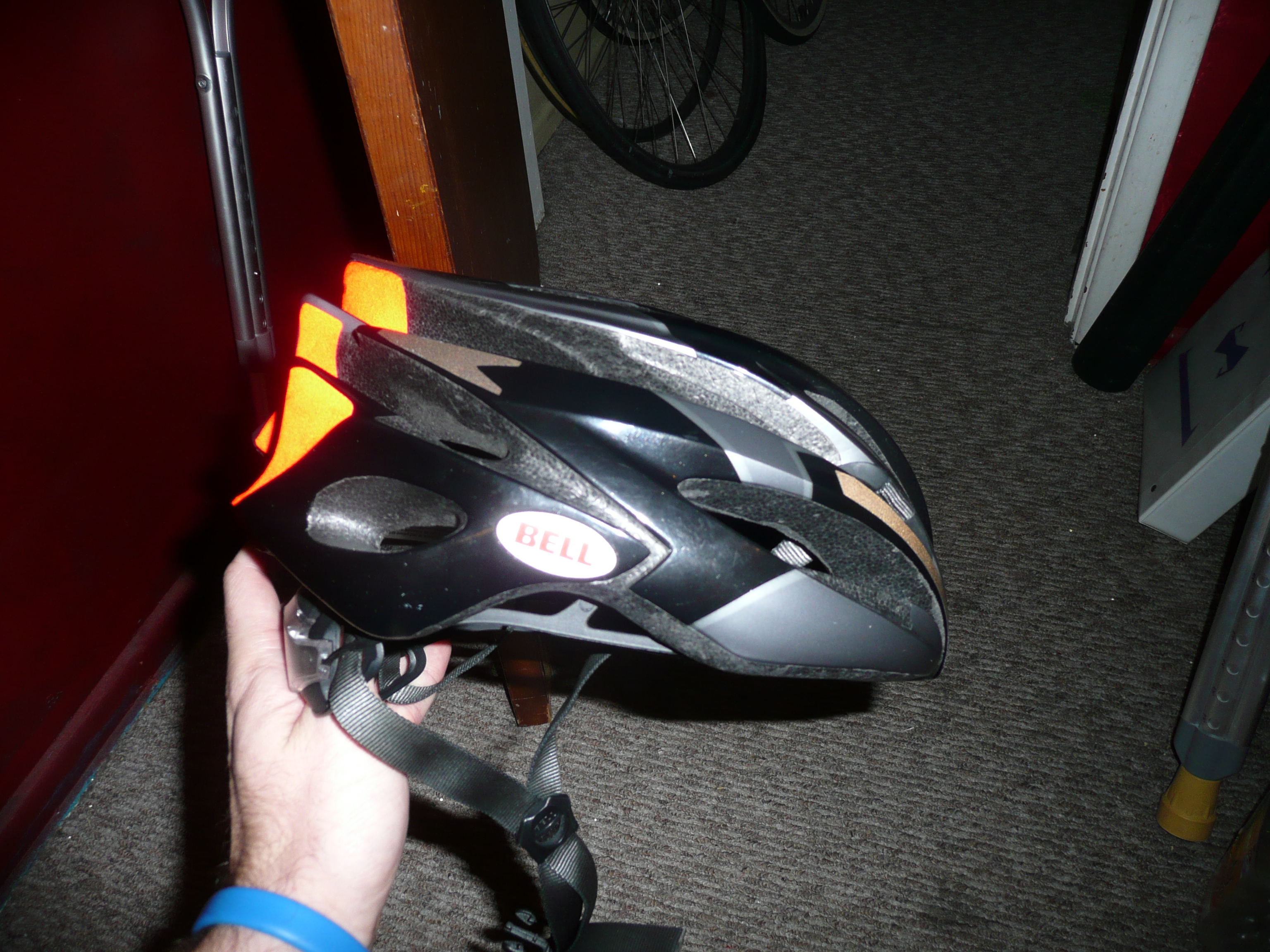 Bike Helmet Reflective Tape Instructables