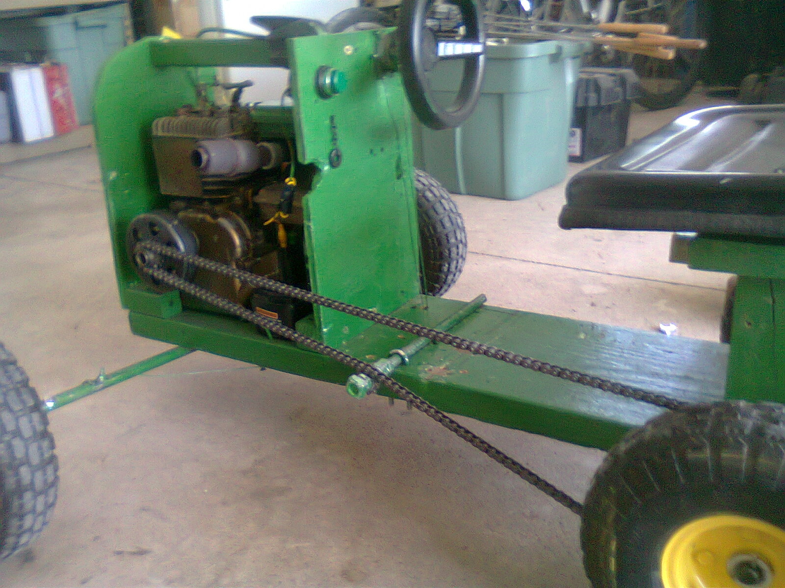 Mini Tractor From Go Kart Parts (with Pictures) Instructables