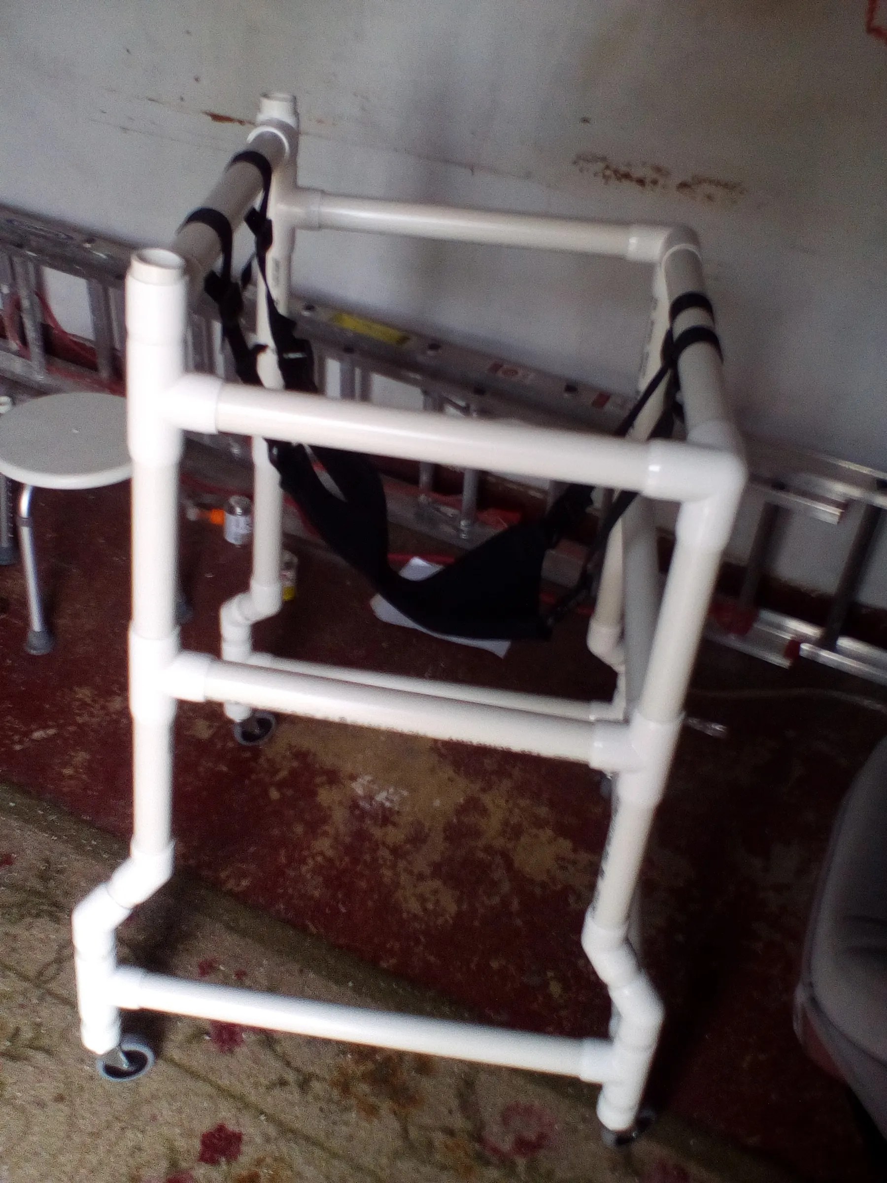 Adult Geriatric PVC Walker 6 Steps Instructables