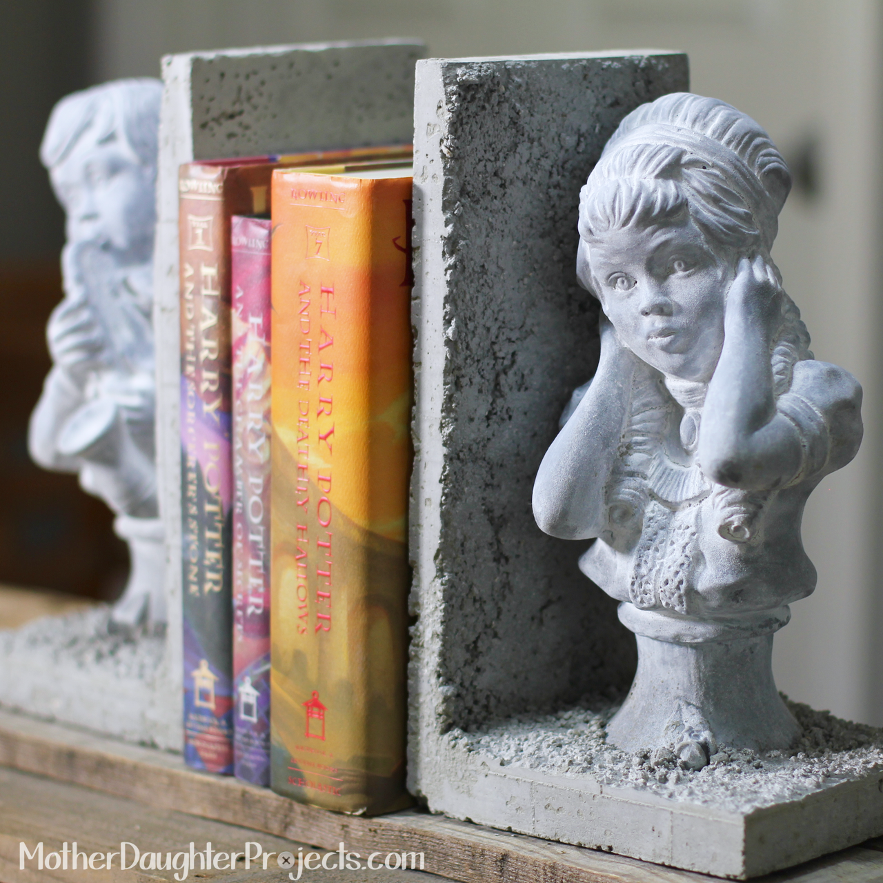 How to Make Concrete Bookends 5 Steps (with Pictures) Instructables