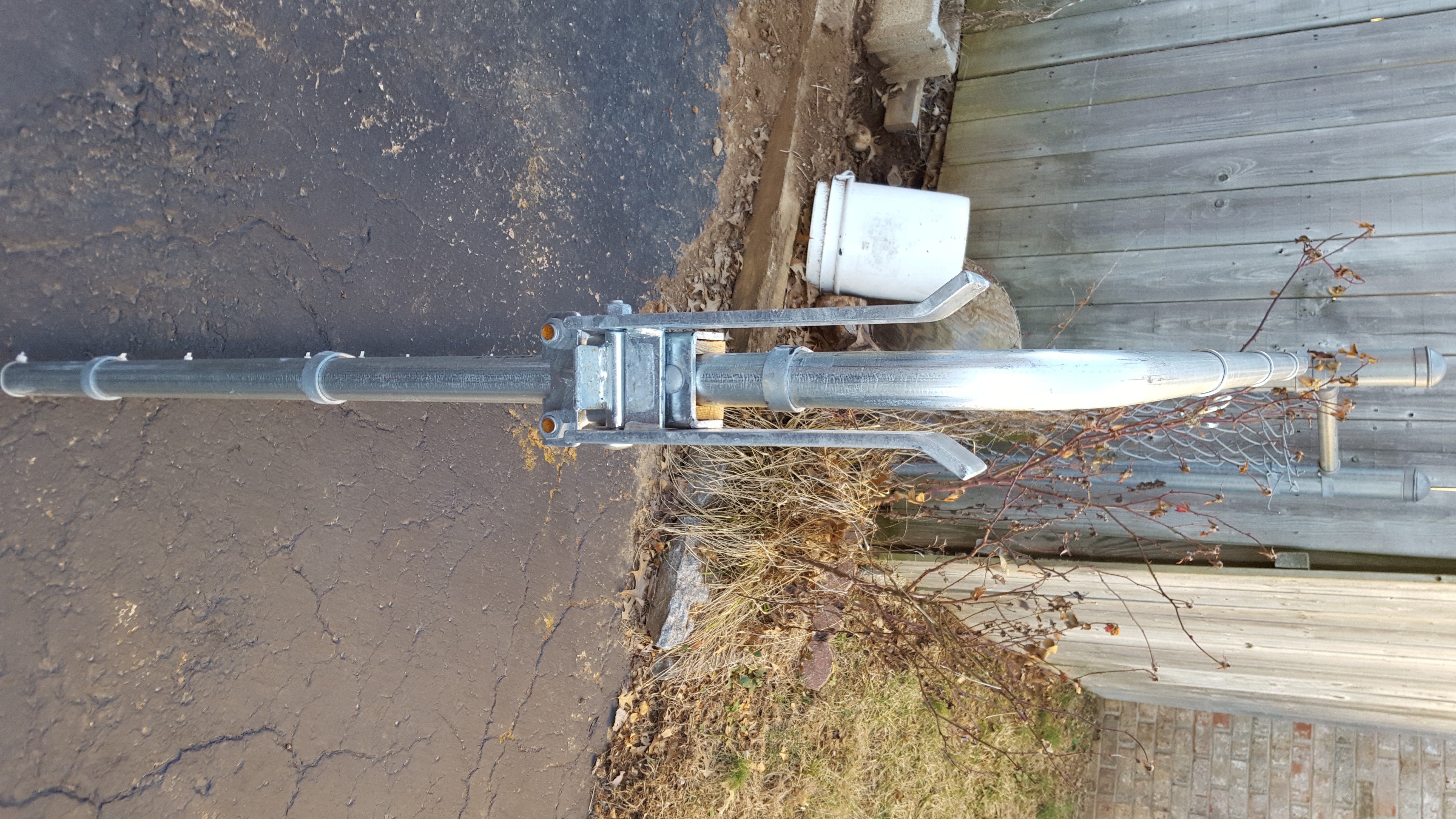 DogProof Chain Link Fence Double Gate Latch 4 Steps Instructables