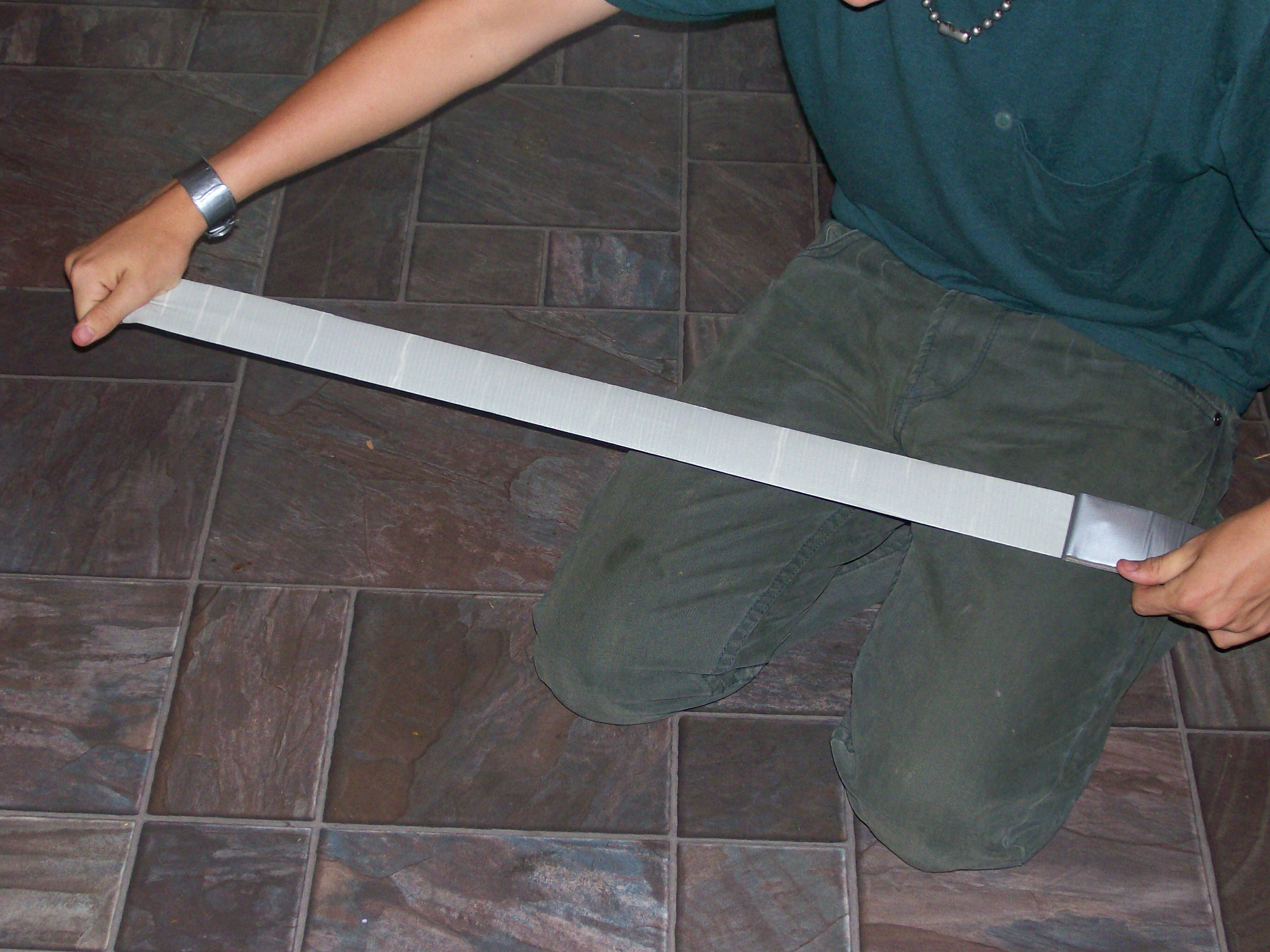 Duct Tape Belt 7 Steps Instructables