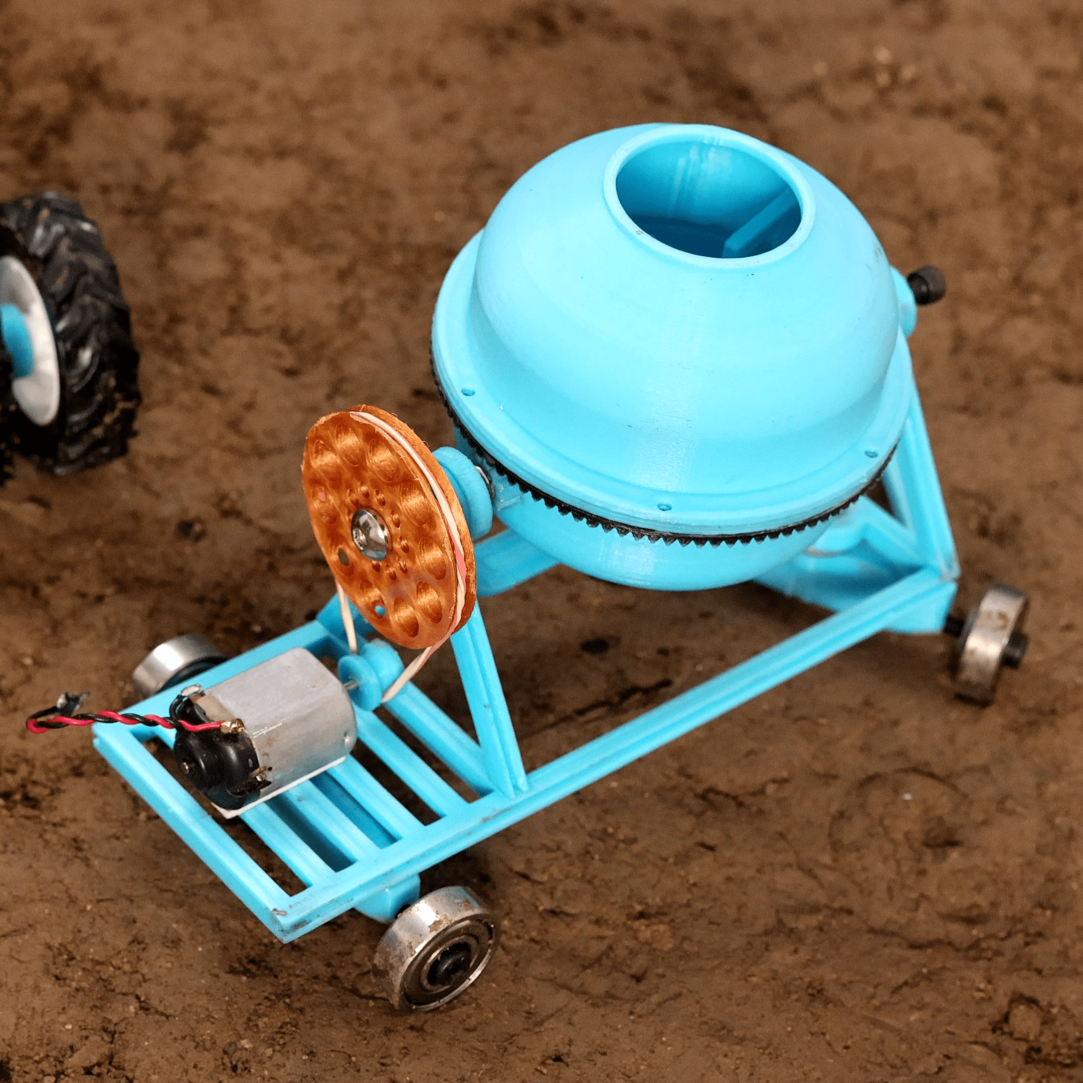 Homemade Concrete Mixer Plans