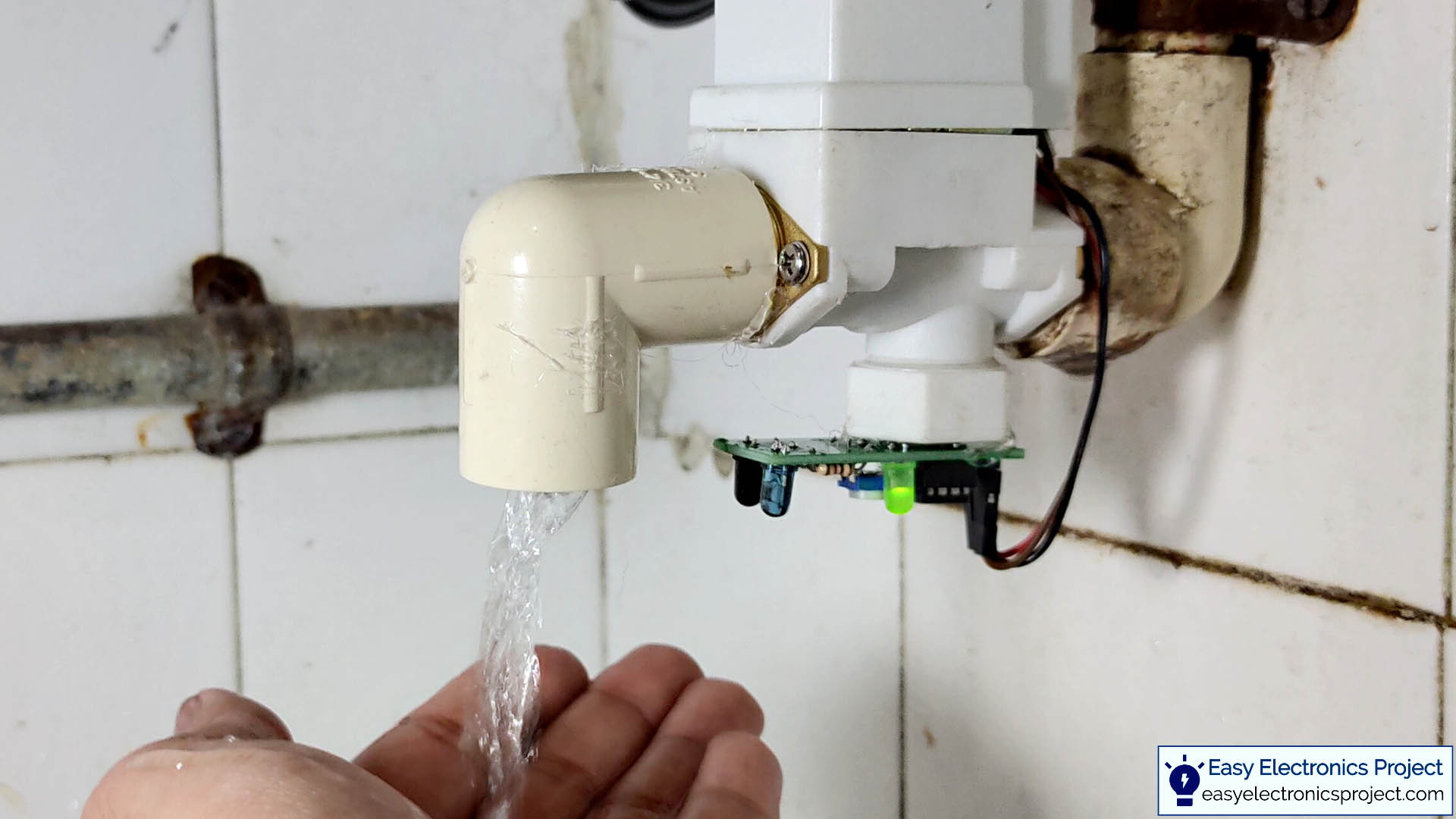 Automatic Infrared Water Tap at 5 12 Steps (with Pictures
