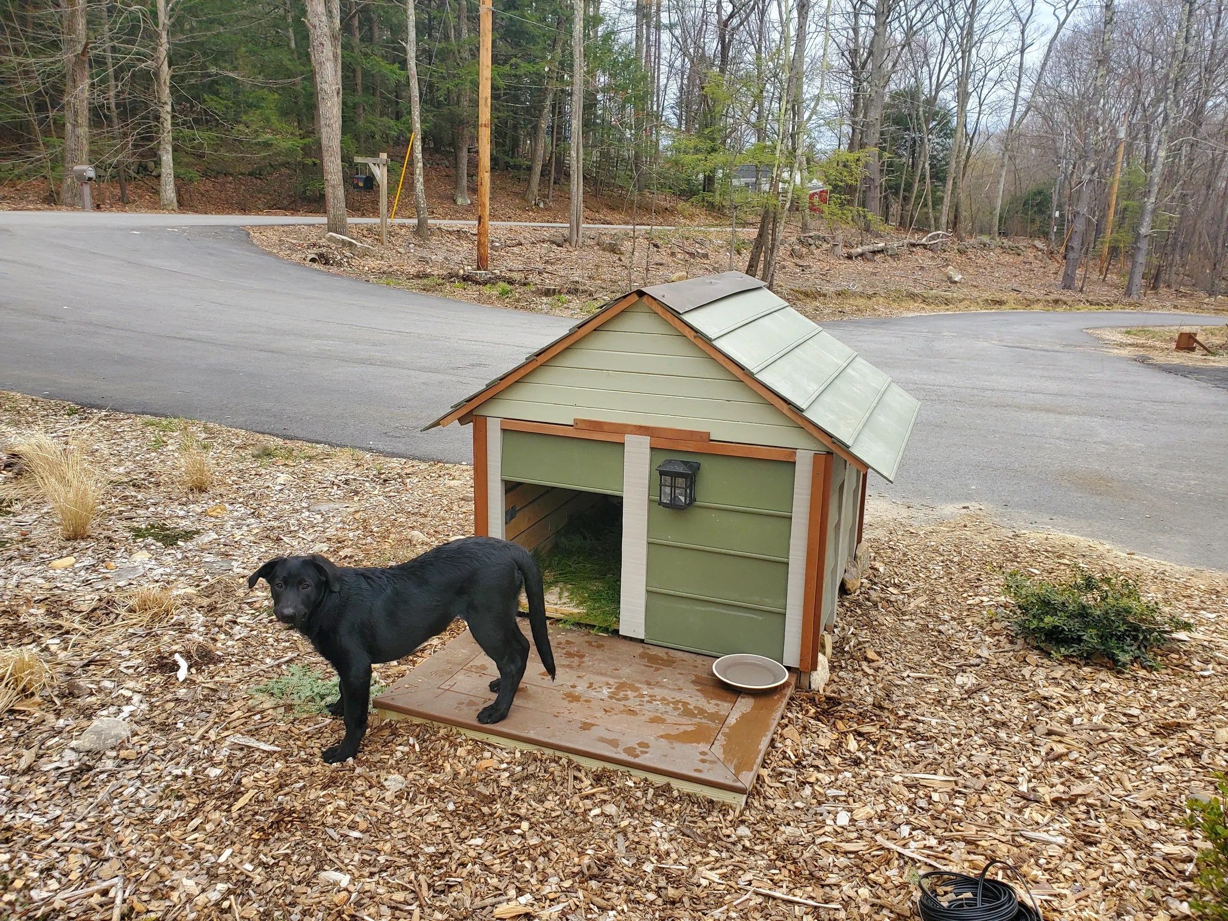 Easy Doghouse From Home Build Scraps 5 Steps (with Pictures