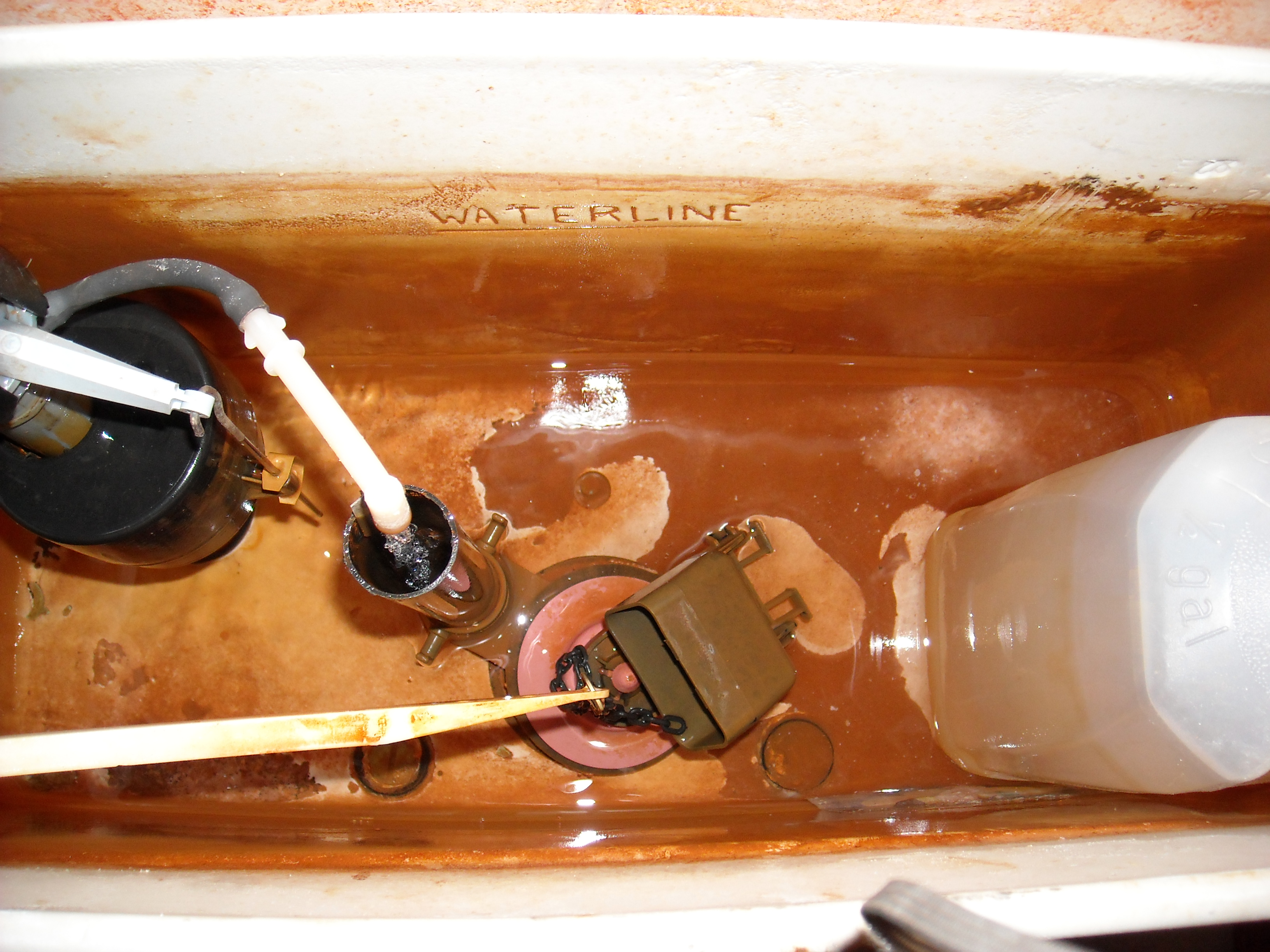 Toilet Tank Displacement 3 Steps Instructables