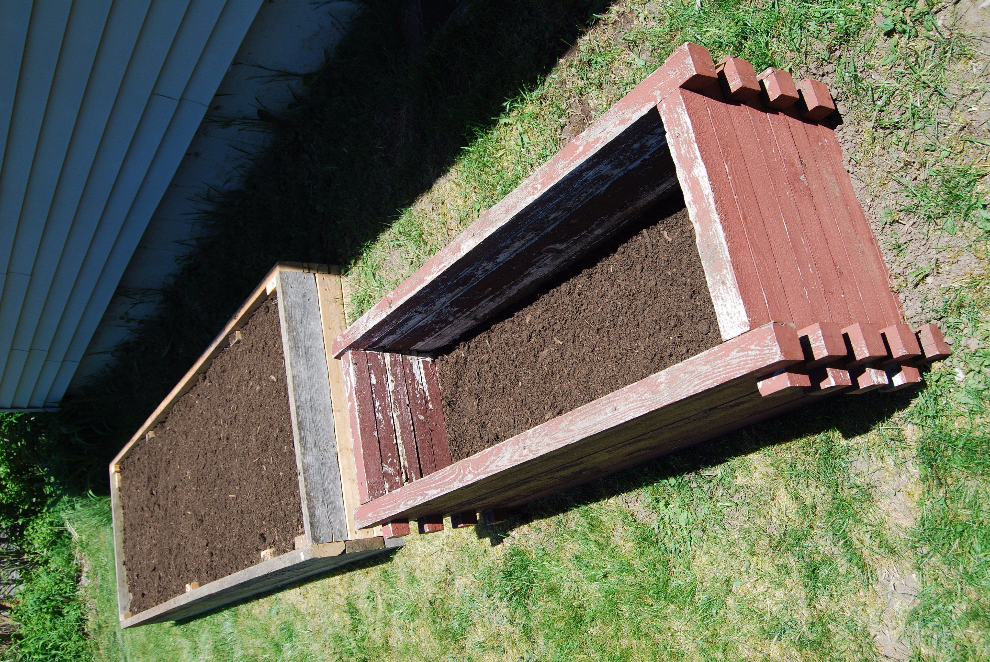 Reclaimed Wood Raised Bed Garden 5 Steps (with Pictures) Instructables