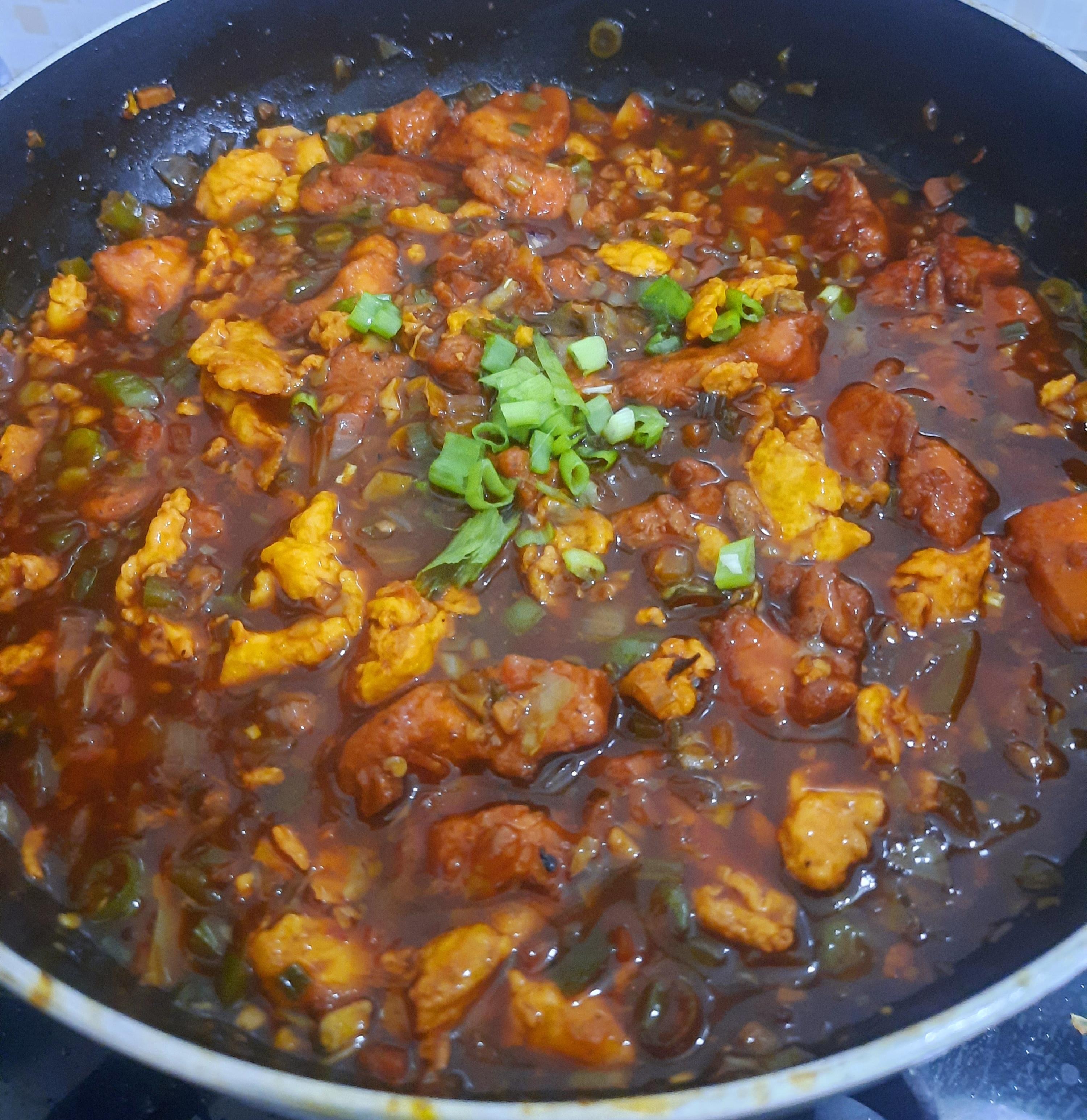 My Love for Chicken Is Real Chicken Chopper Rice With Gravy 20 Steps