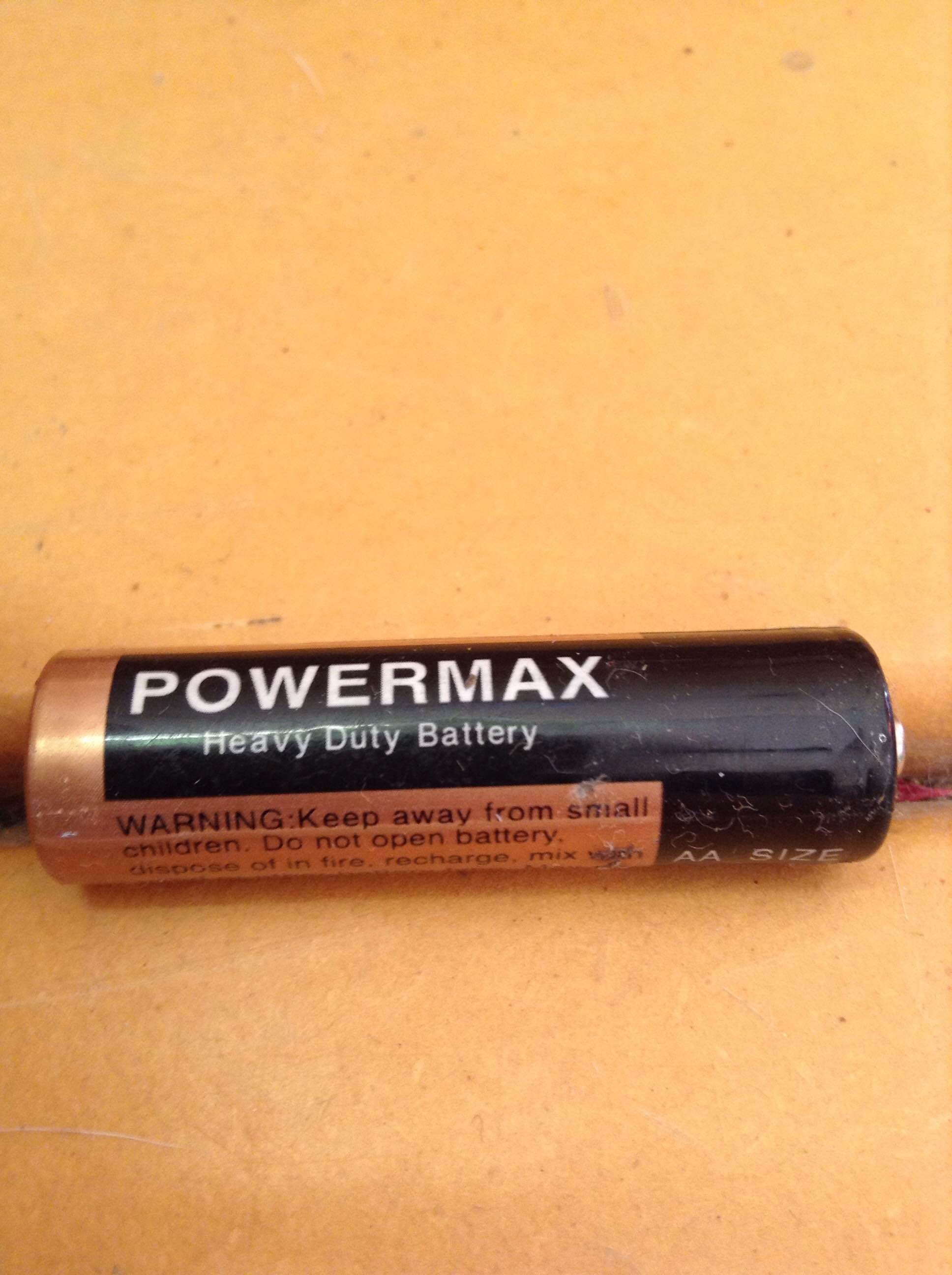 How to Take Apart a NonAlkaline Battery 6 Steps Instructables