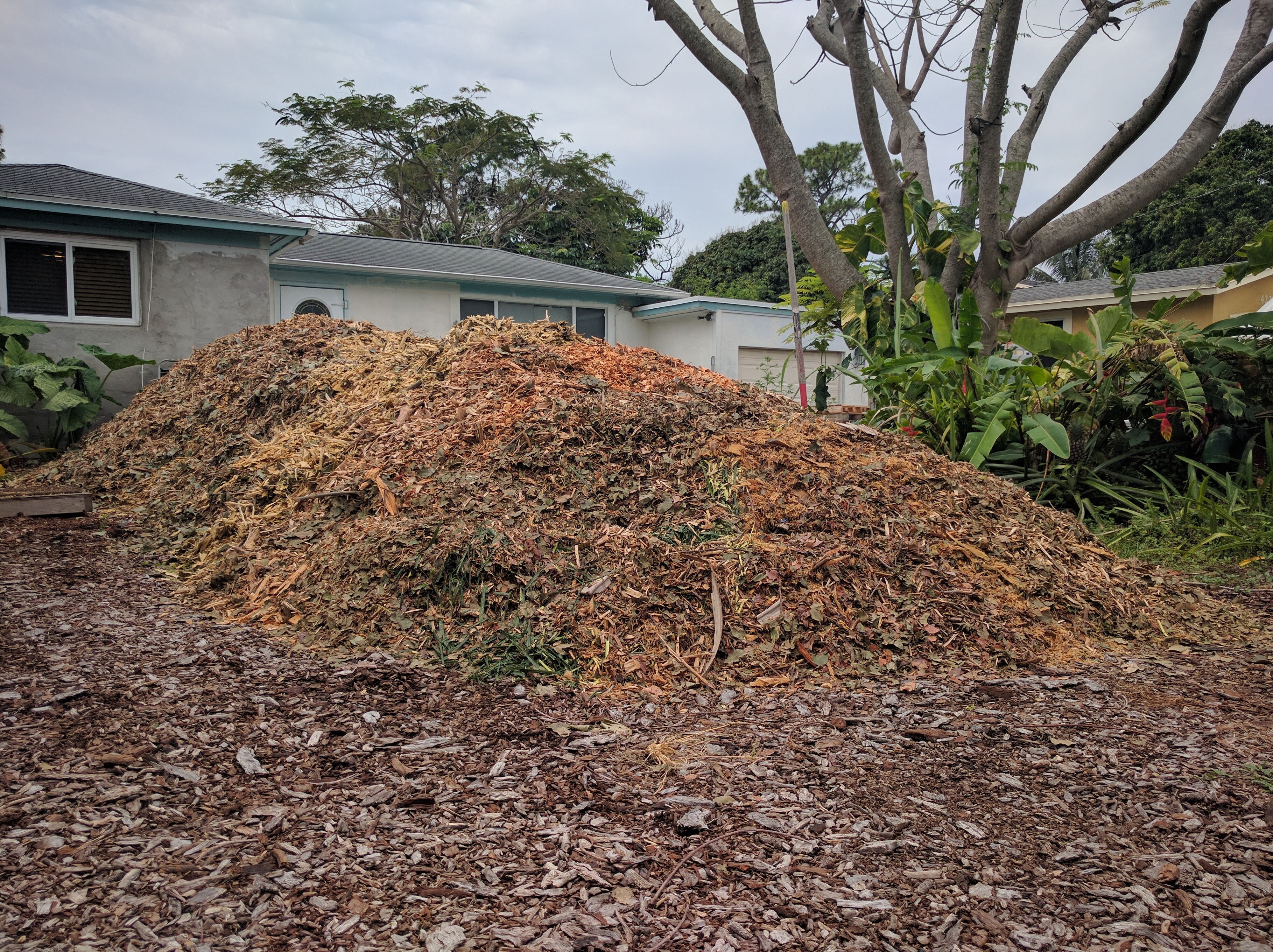 South Florida Soil Building With Mulch 9 Steps Instructables