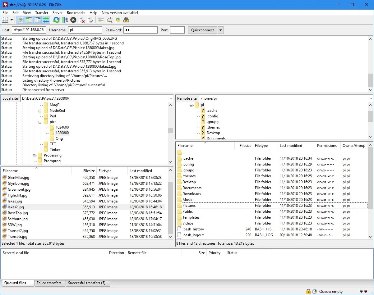 Digital Photo Picture Frame, WiFi Linked Raspberry Pi 4 Steps (with