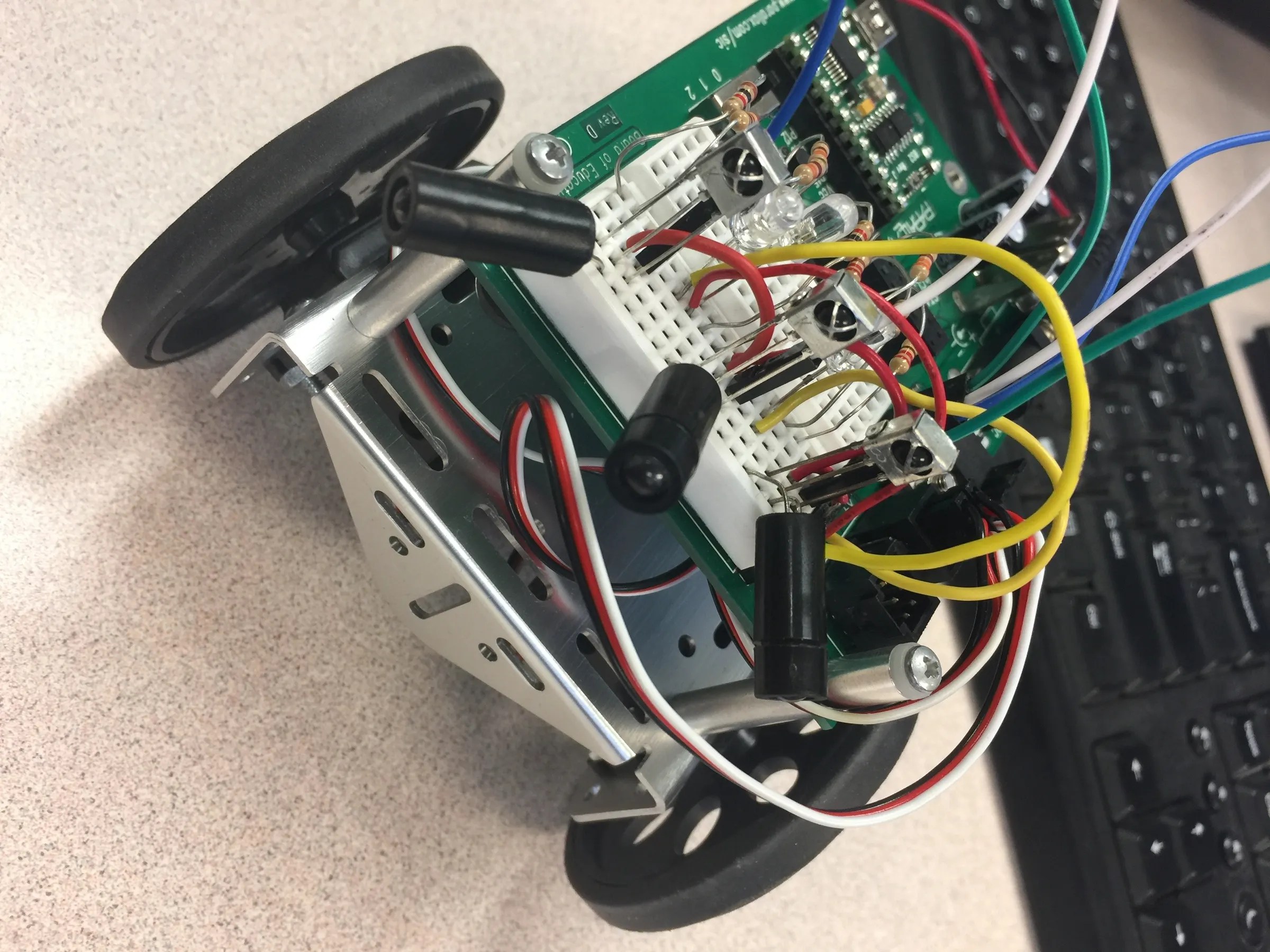 Maze Solving BoeBot 3 Steps Instructables