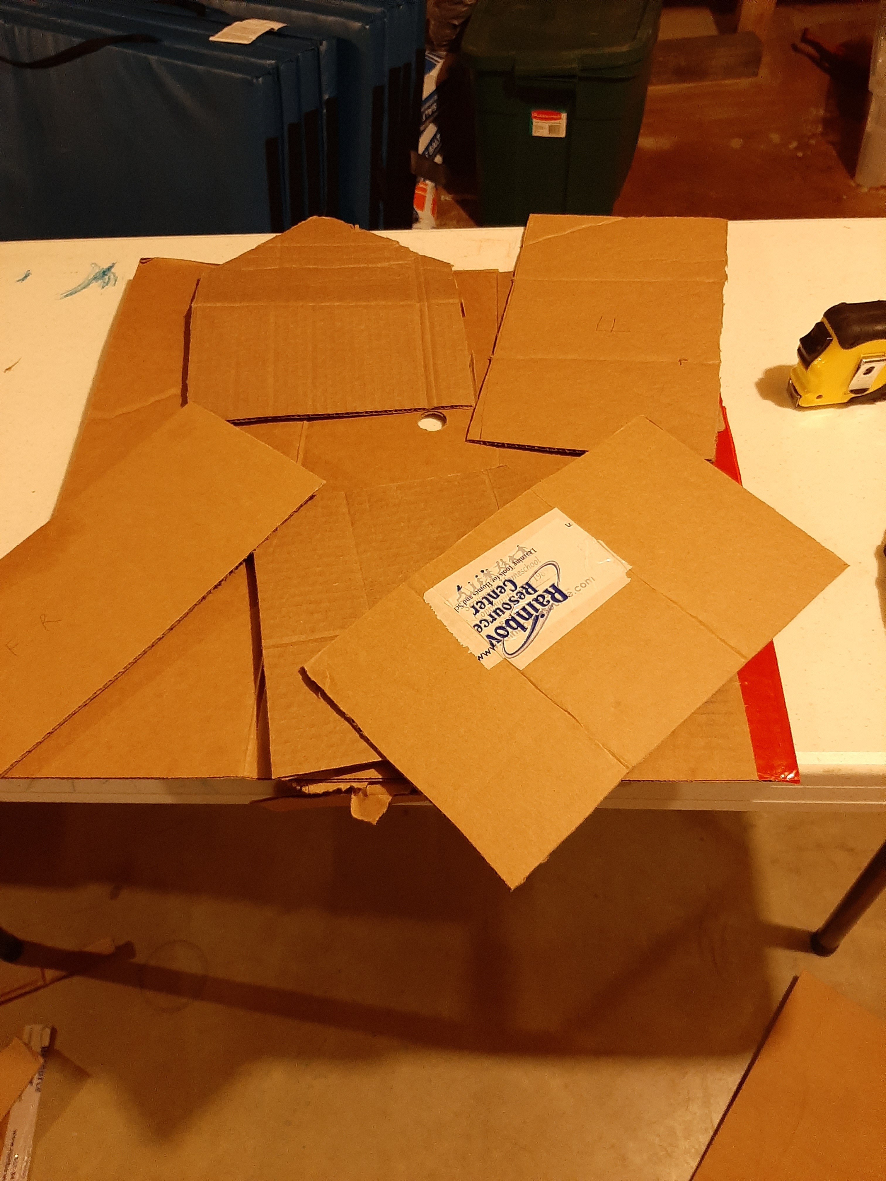 Hot Glue Cardboard House 5 Steps Instructables