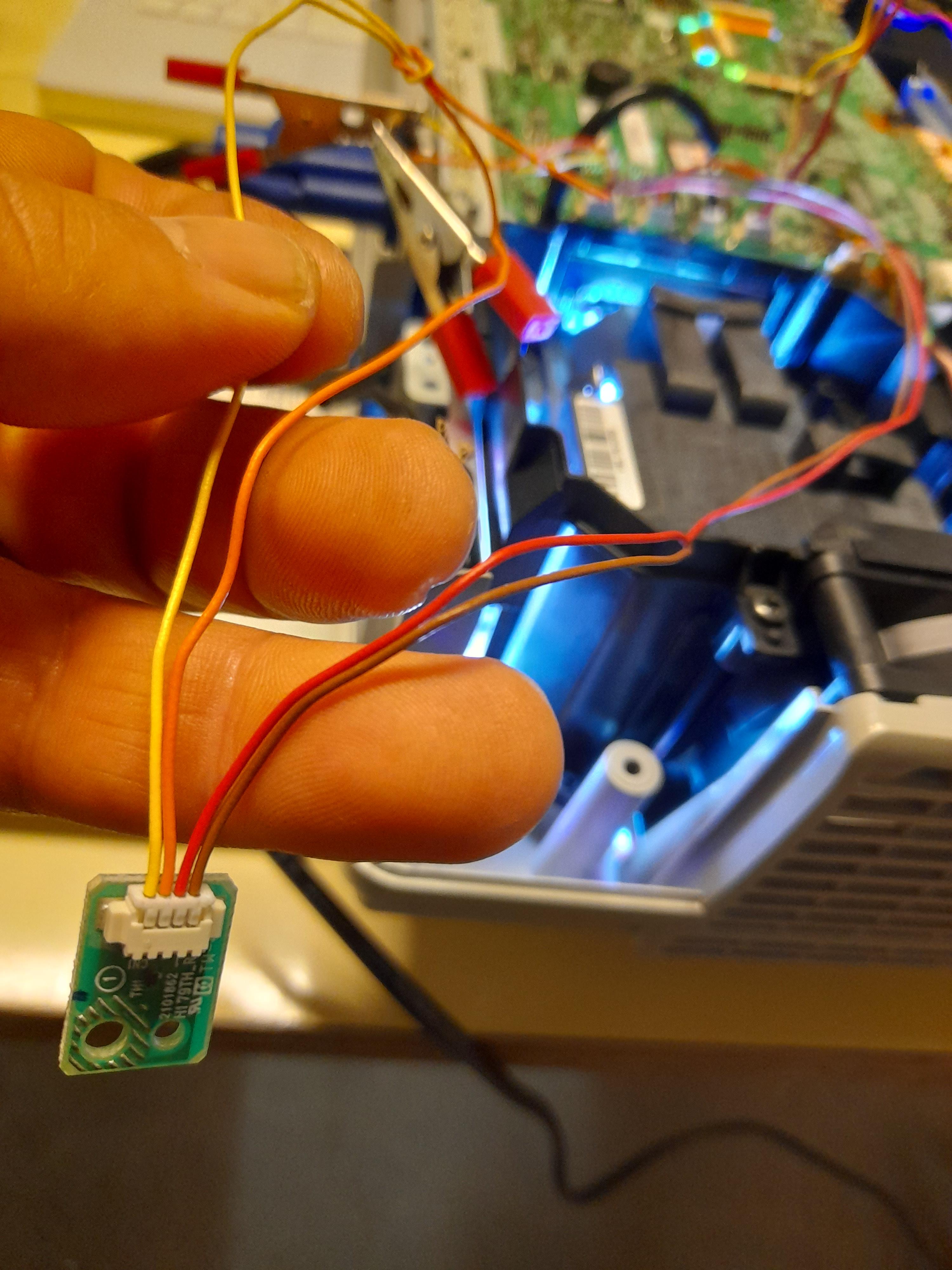 Epson Projector Temperature Sensor Repair 4 Steps (with Pictures