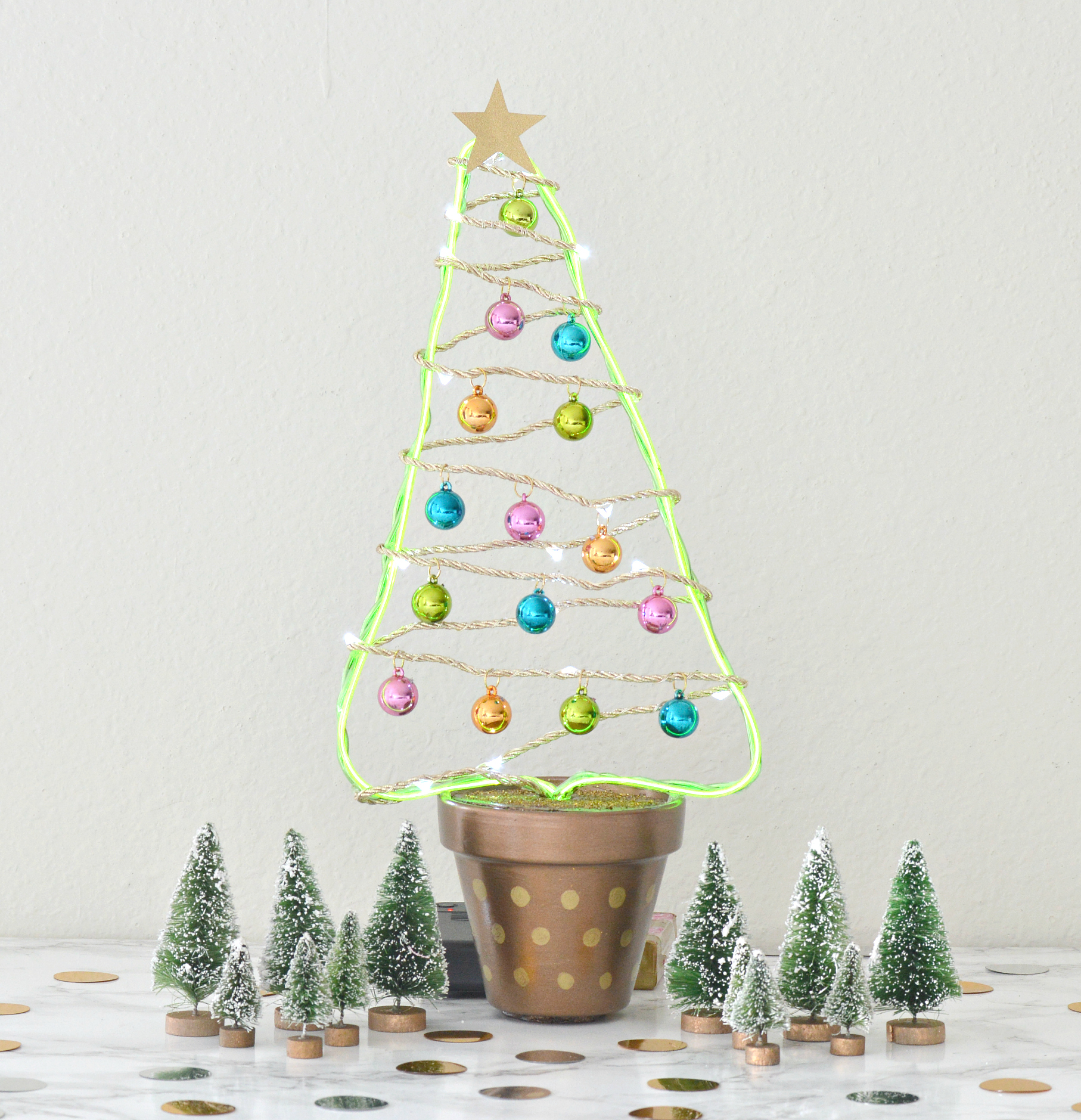 DIY Flower Pot Christmas Tree 8 Steps (with Pictures) Instructables