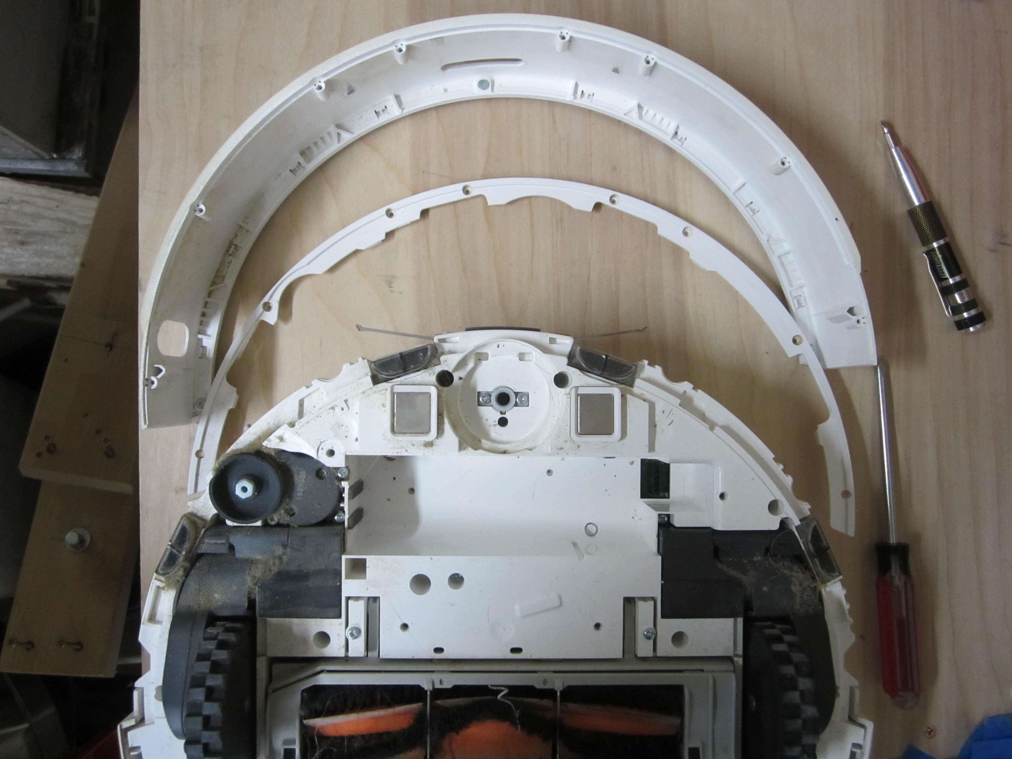 Roborock S5 Disassembly for Cleaning, Troubleshooting and Repair 35