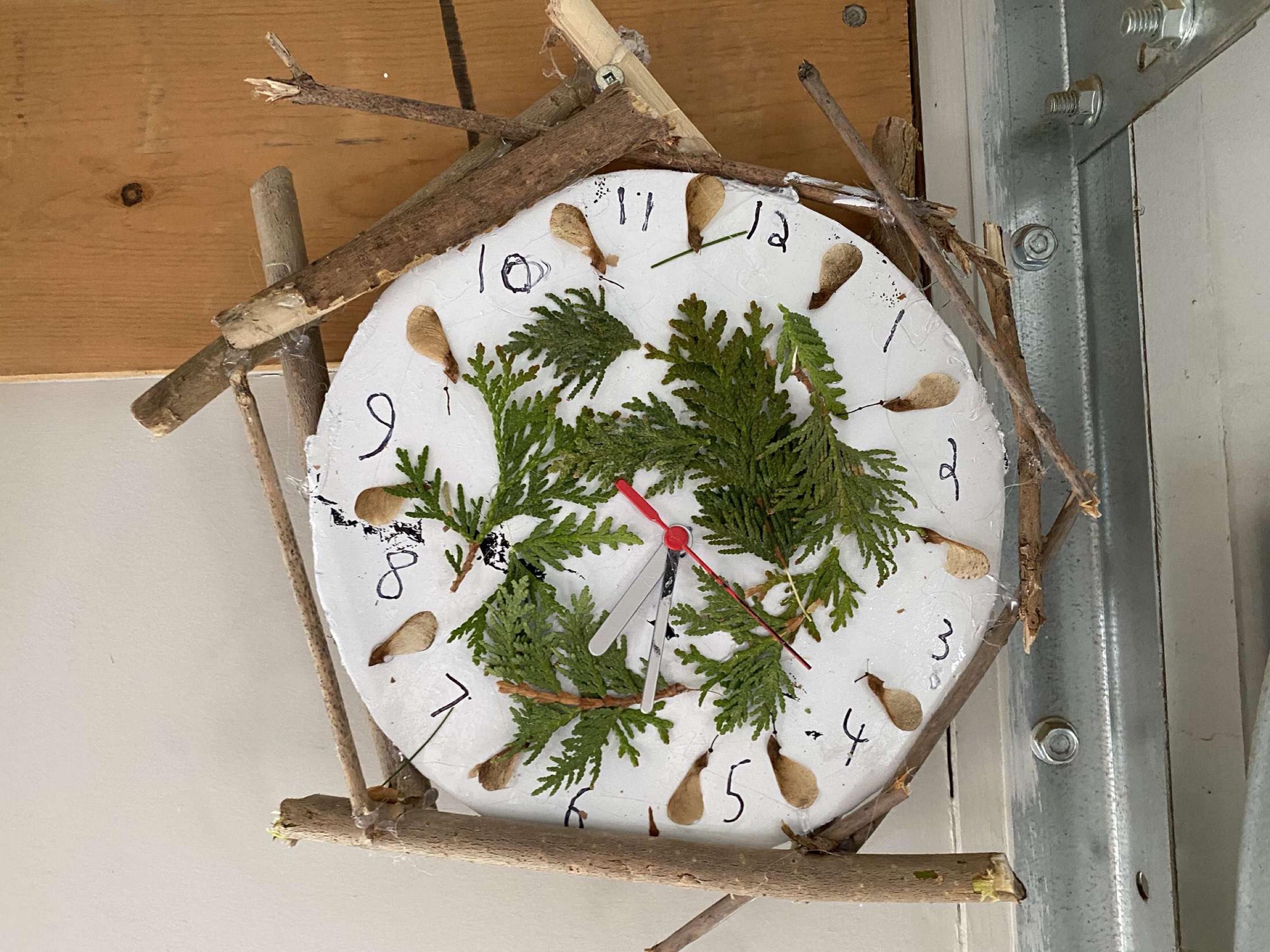 Nature Clock 4 Steps Instructables