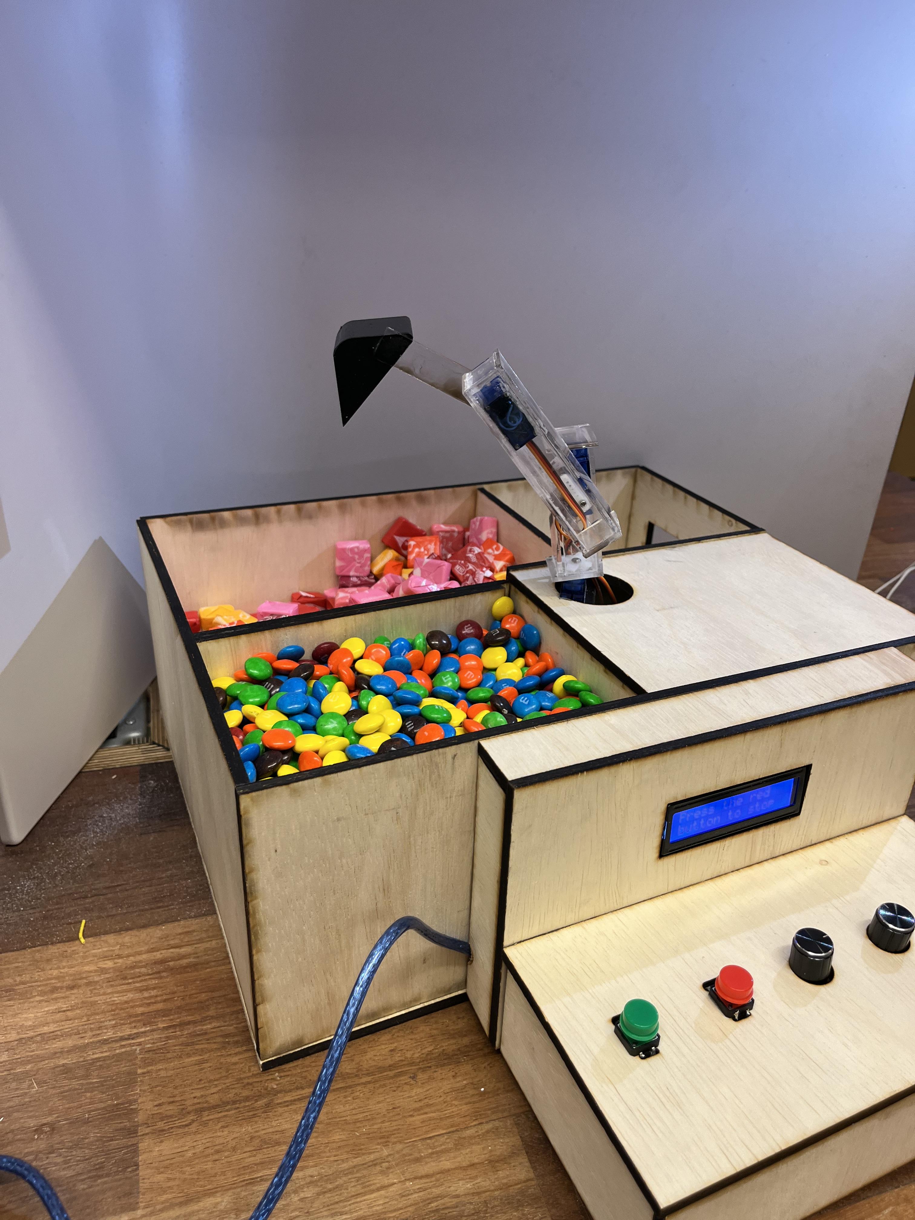 Candy Claw Machine 5 Steps Instructables