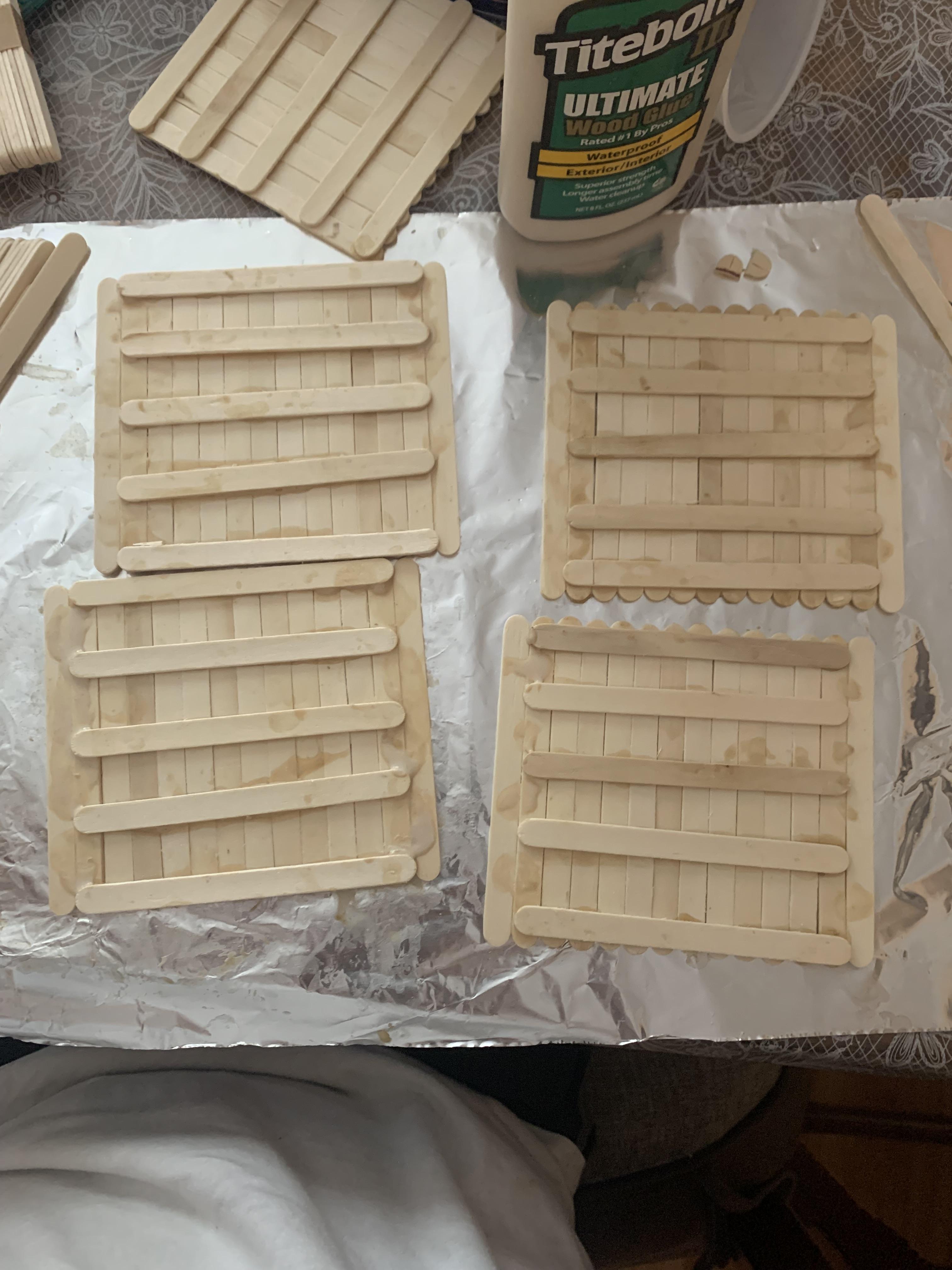 How to Make a Mini House Out of Popsicle Sticks 16 Steps Instructables