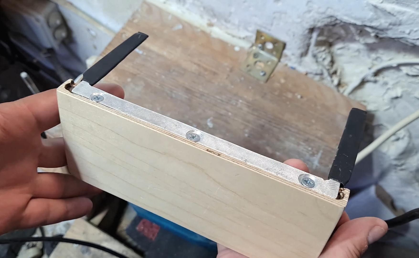 Small Wooden Floating Shelf HACK NO Drilling NO Glue Google Nest