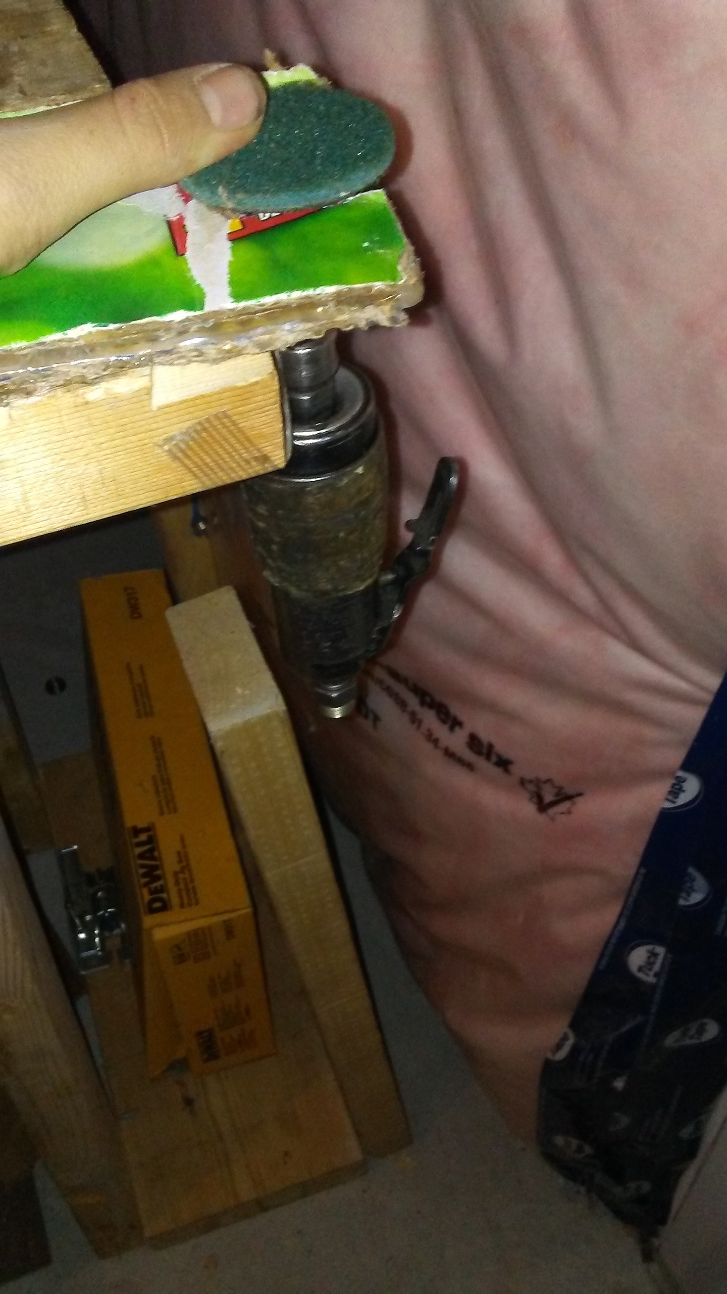 DIY Die Grinder Holder 3 Steps Instructables