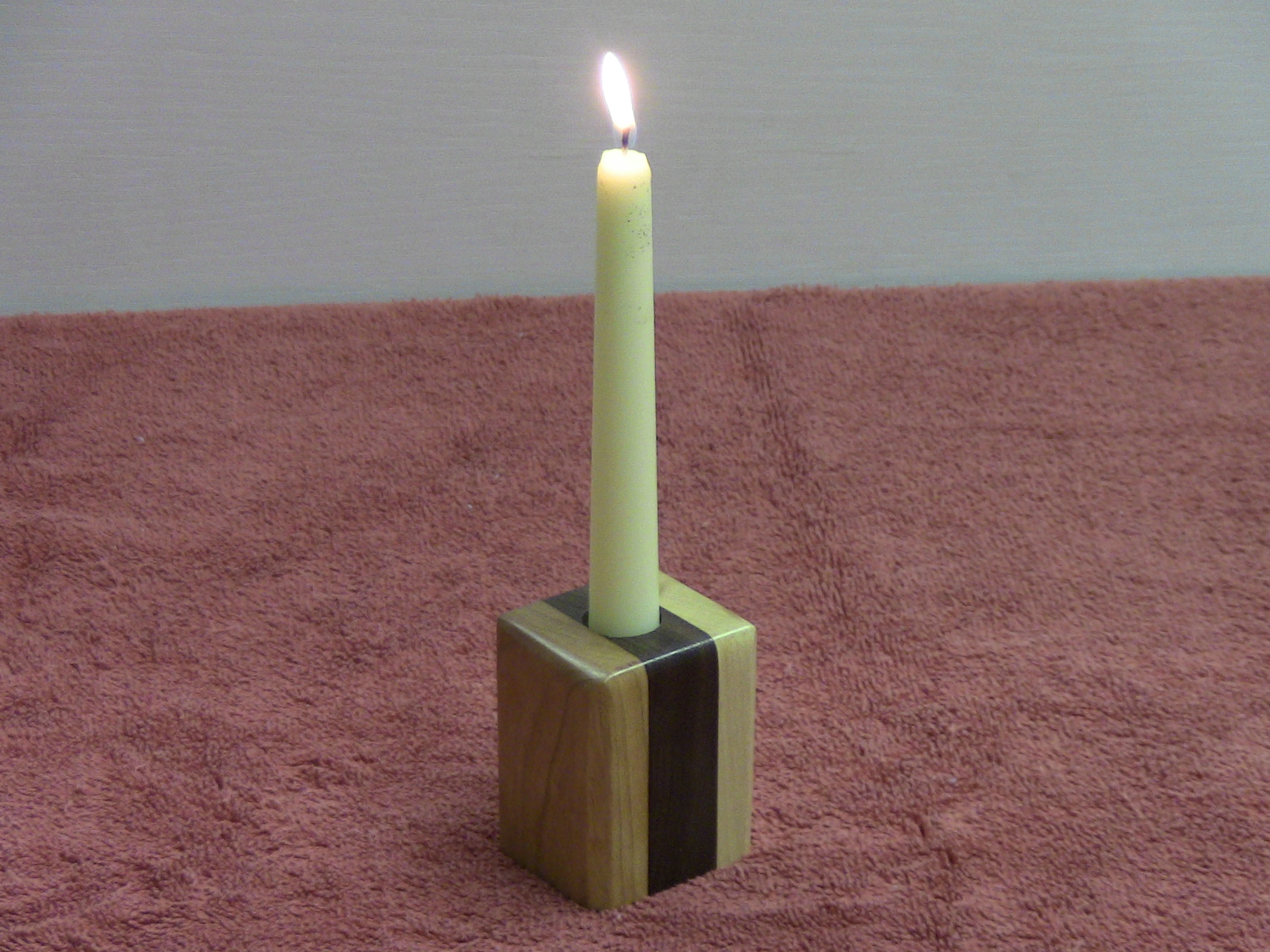 Wood Candlestick Holder Cheap, Quick Instructables