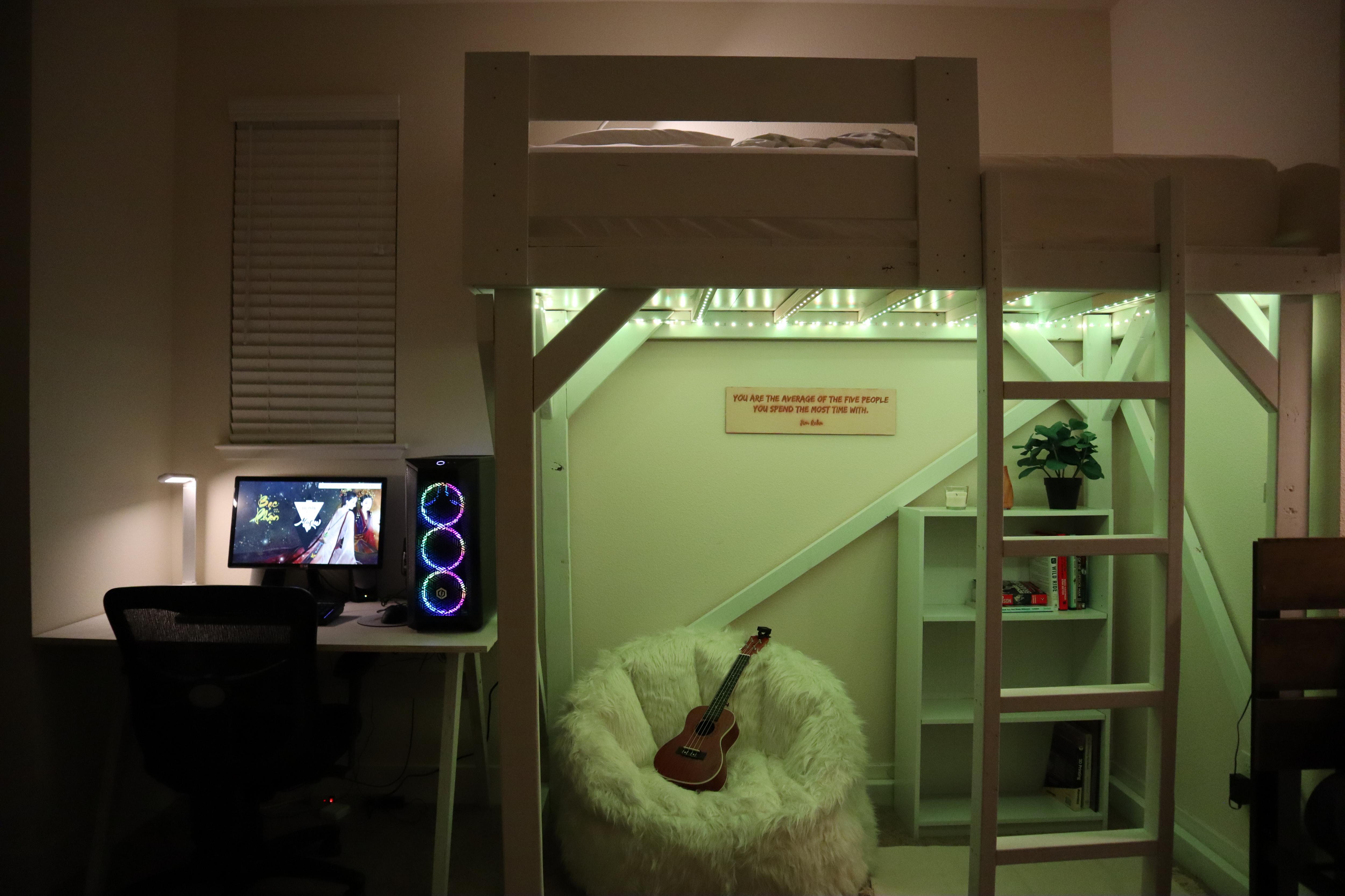 College Loft Bed 11 Steps (with Pictures) Instructables