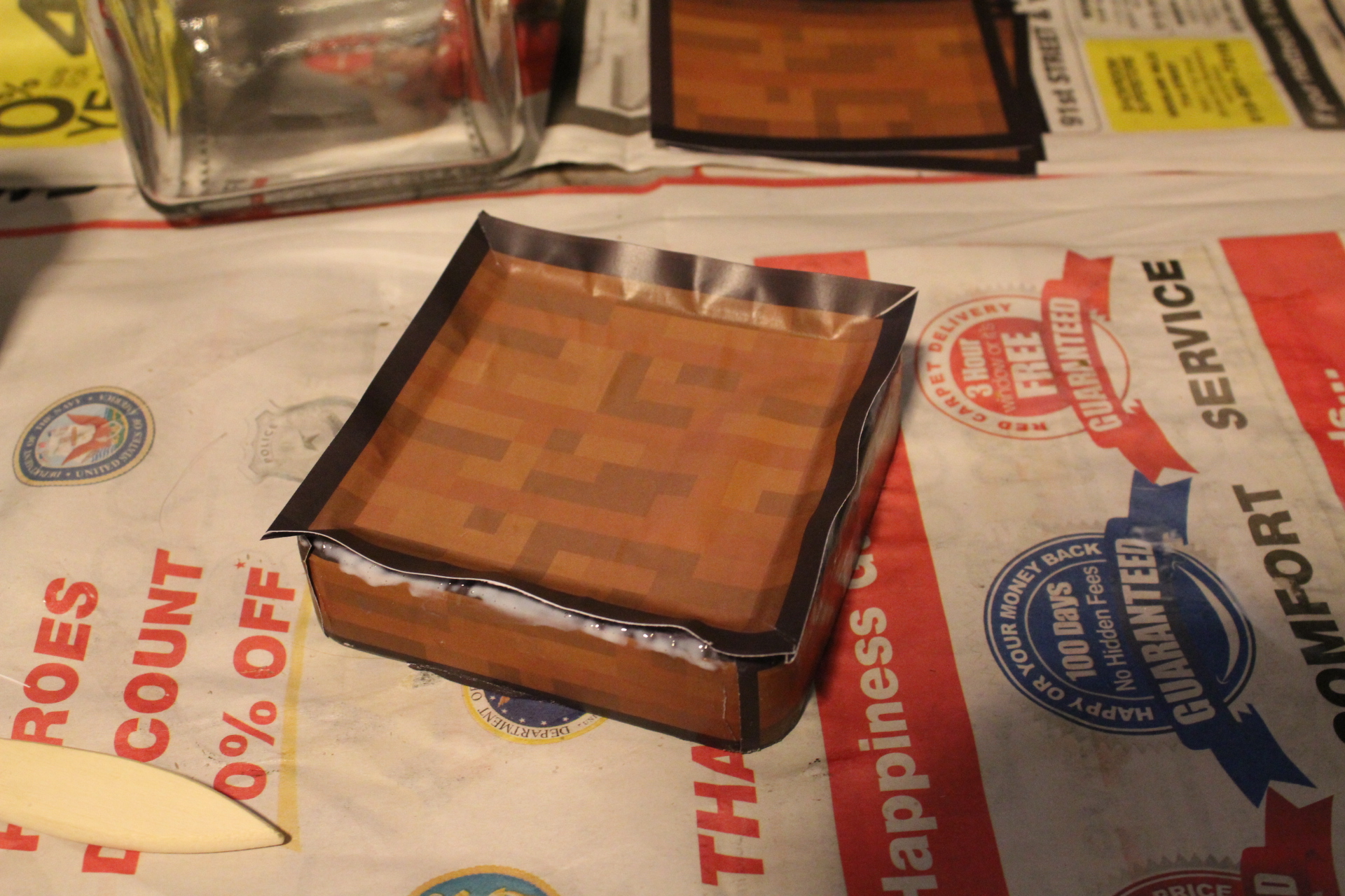 Dishwasher Safe Minecraft Cookie Jars 5 Steps Instructables