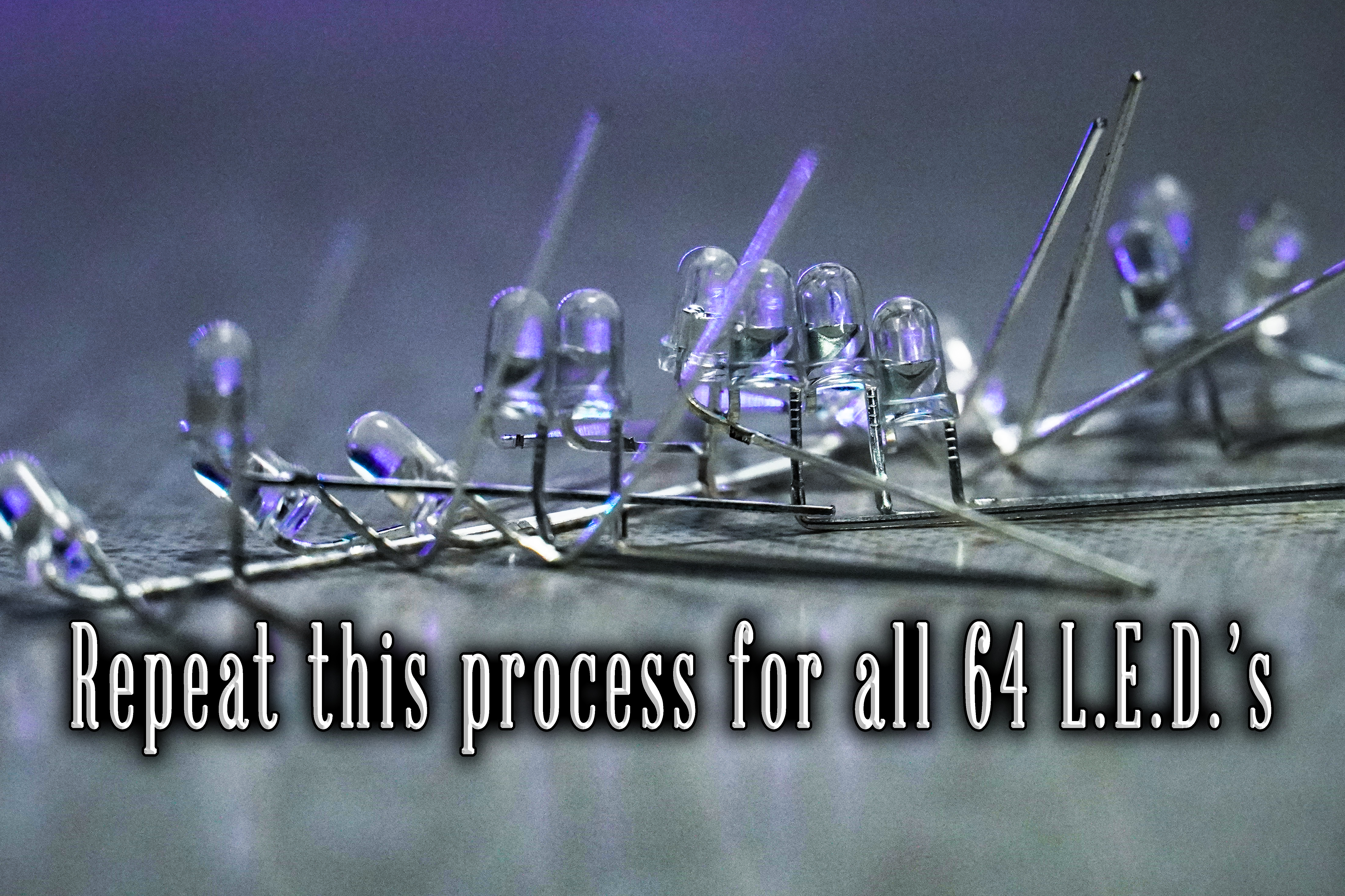 How to Make a 4x4x4 L.E.D. Cube With Leftover LEDs 12 Steps (with