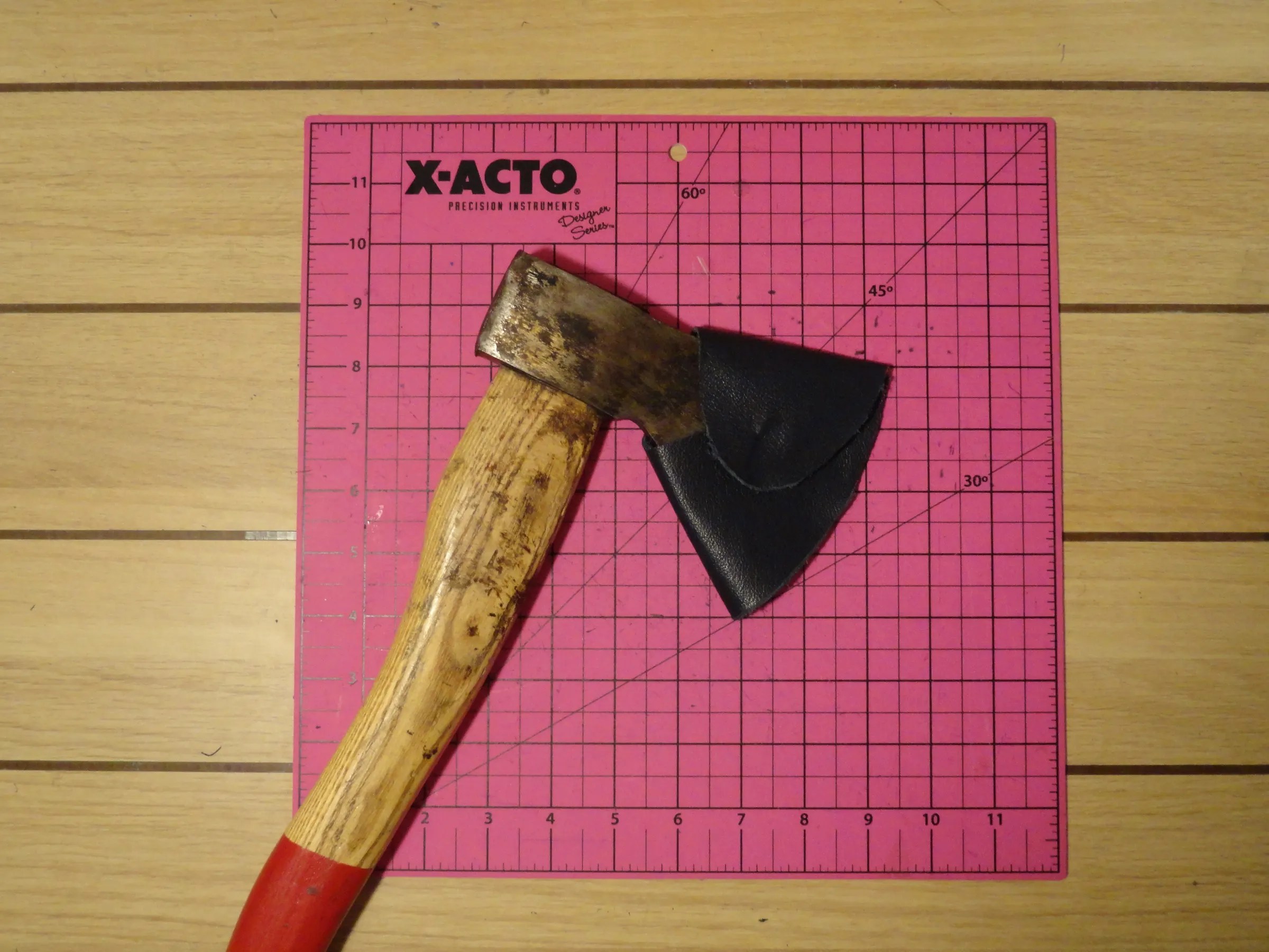 Leather Hatchet Sheath 9 Steps (with Pictures) Instructables