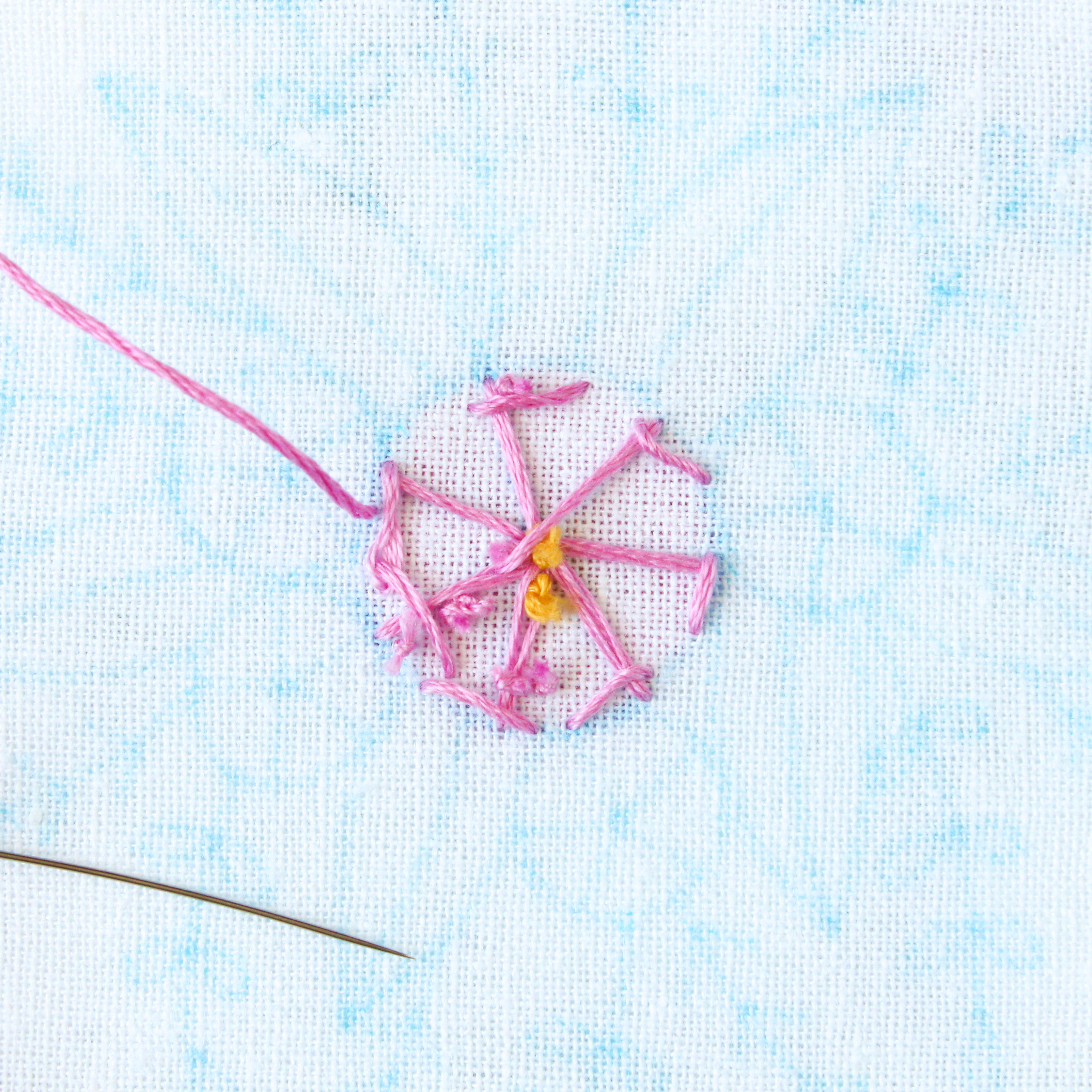 How to Hand Embroider Flowers 7 Steps (with Pictures) Instructables