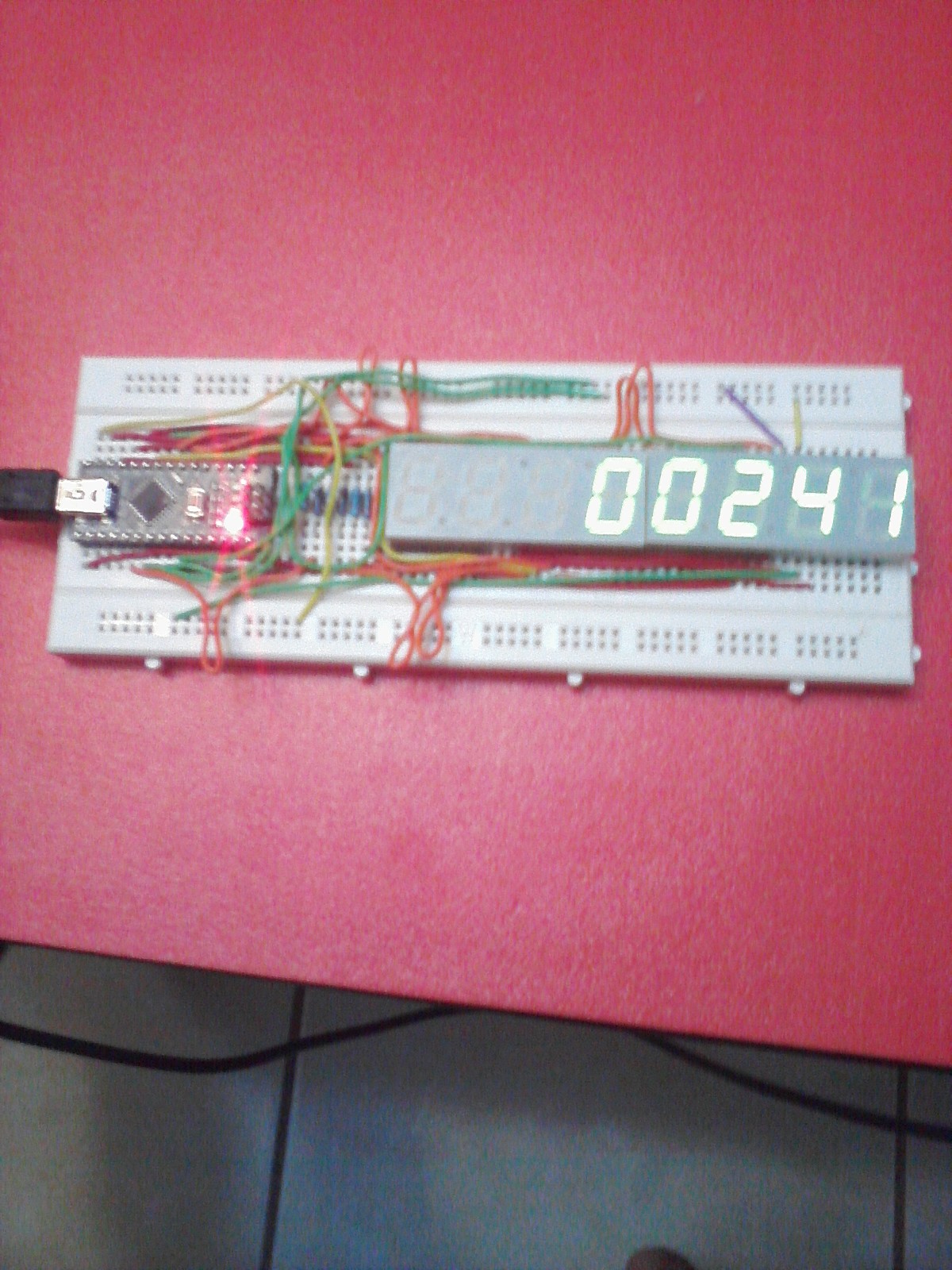 8Digit Arduino Counter 8 Steps Instructables