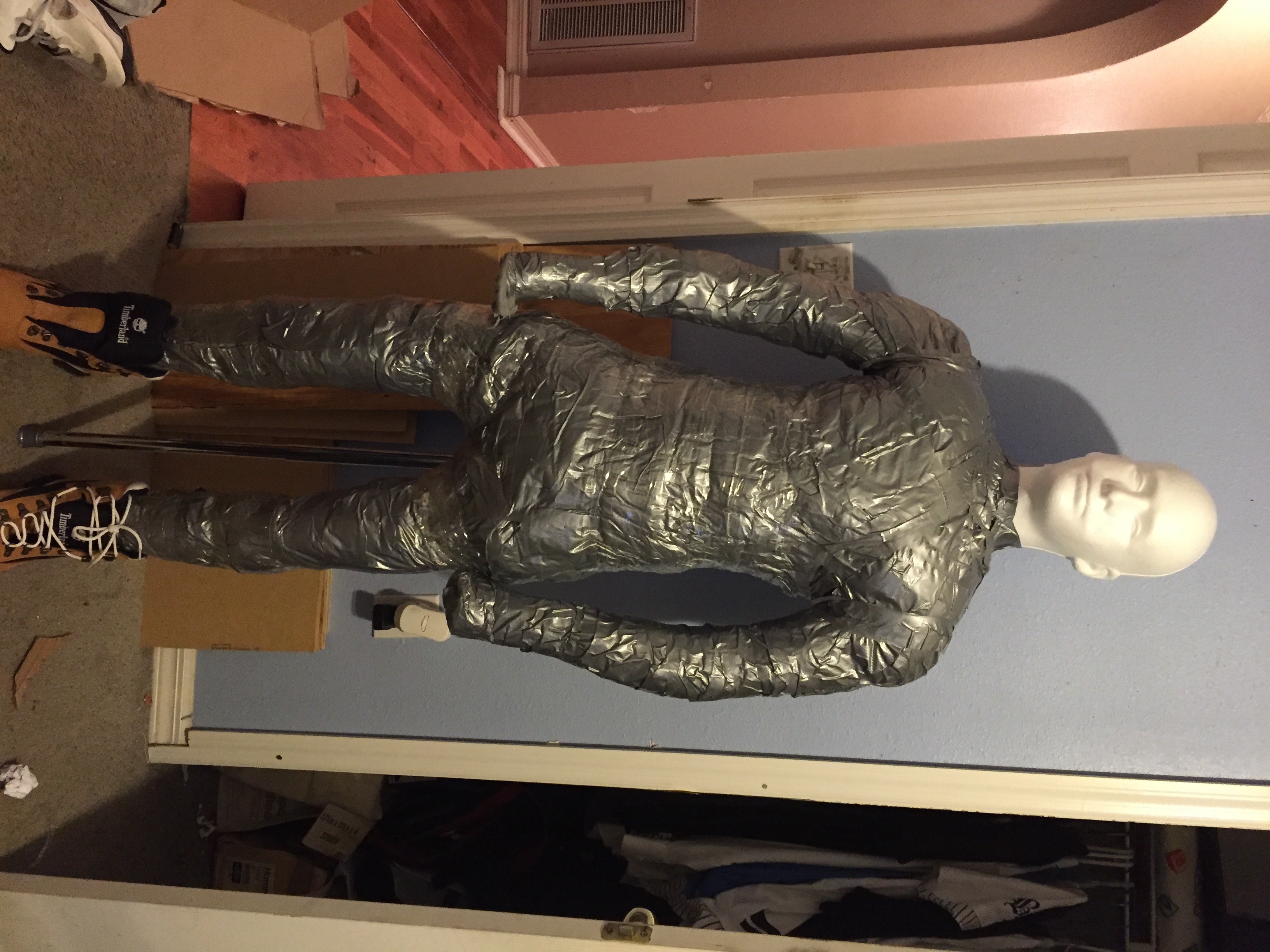 Easy / Affordable Duct Tape Mannequin 6 Steps Instructables