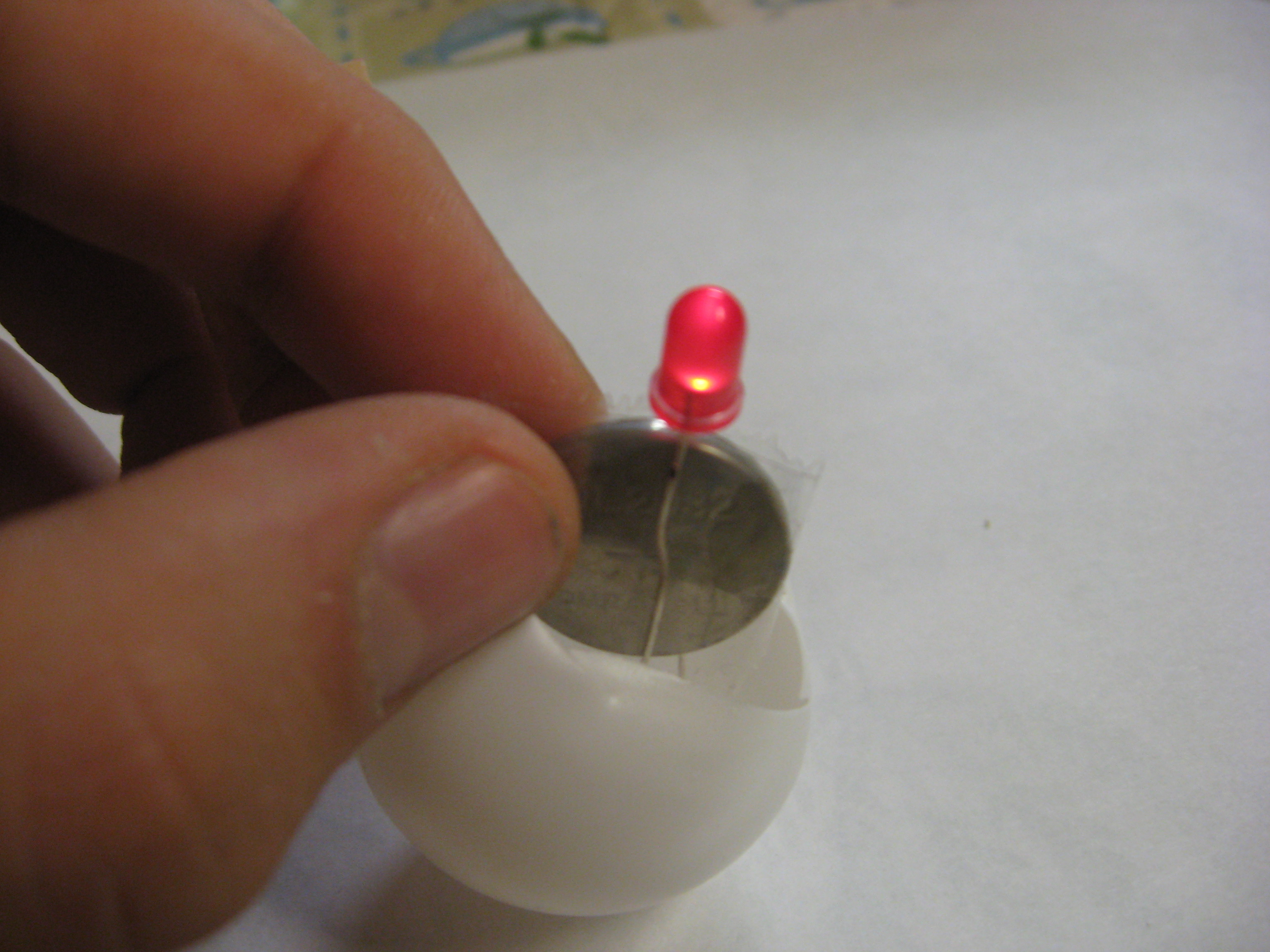 LED Ping Pong Ball 8 Steps Instructables