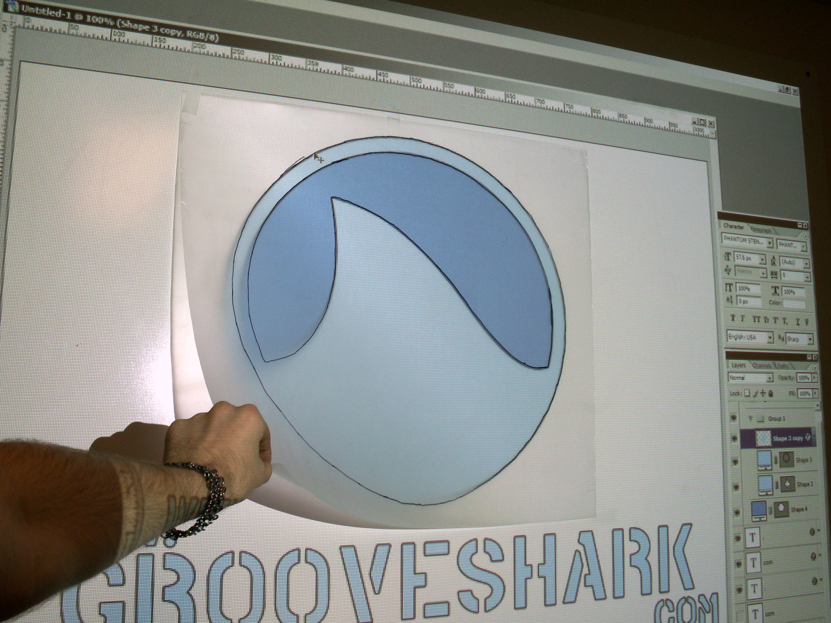 Large Stencils Via Projector 7 Steps Instructables