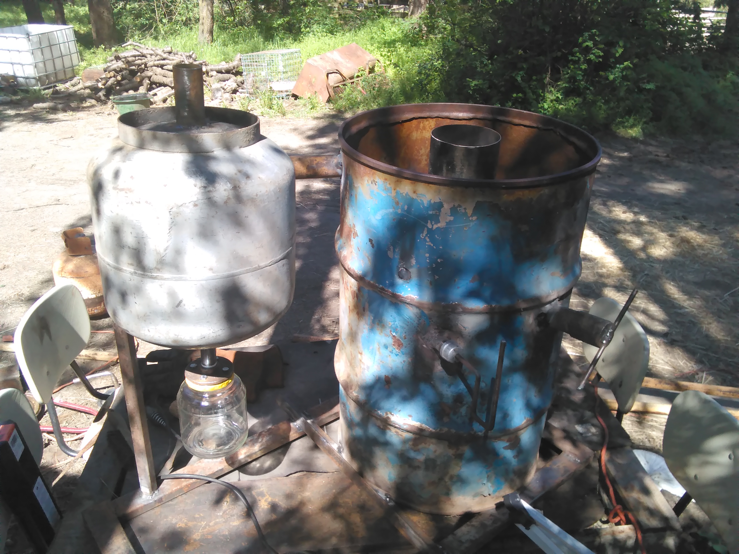 Power in the Apocalypse (How to Build a WoodGasifier) 6 Steps (with