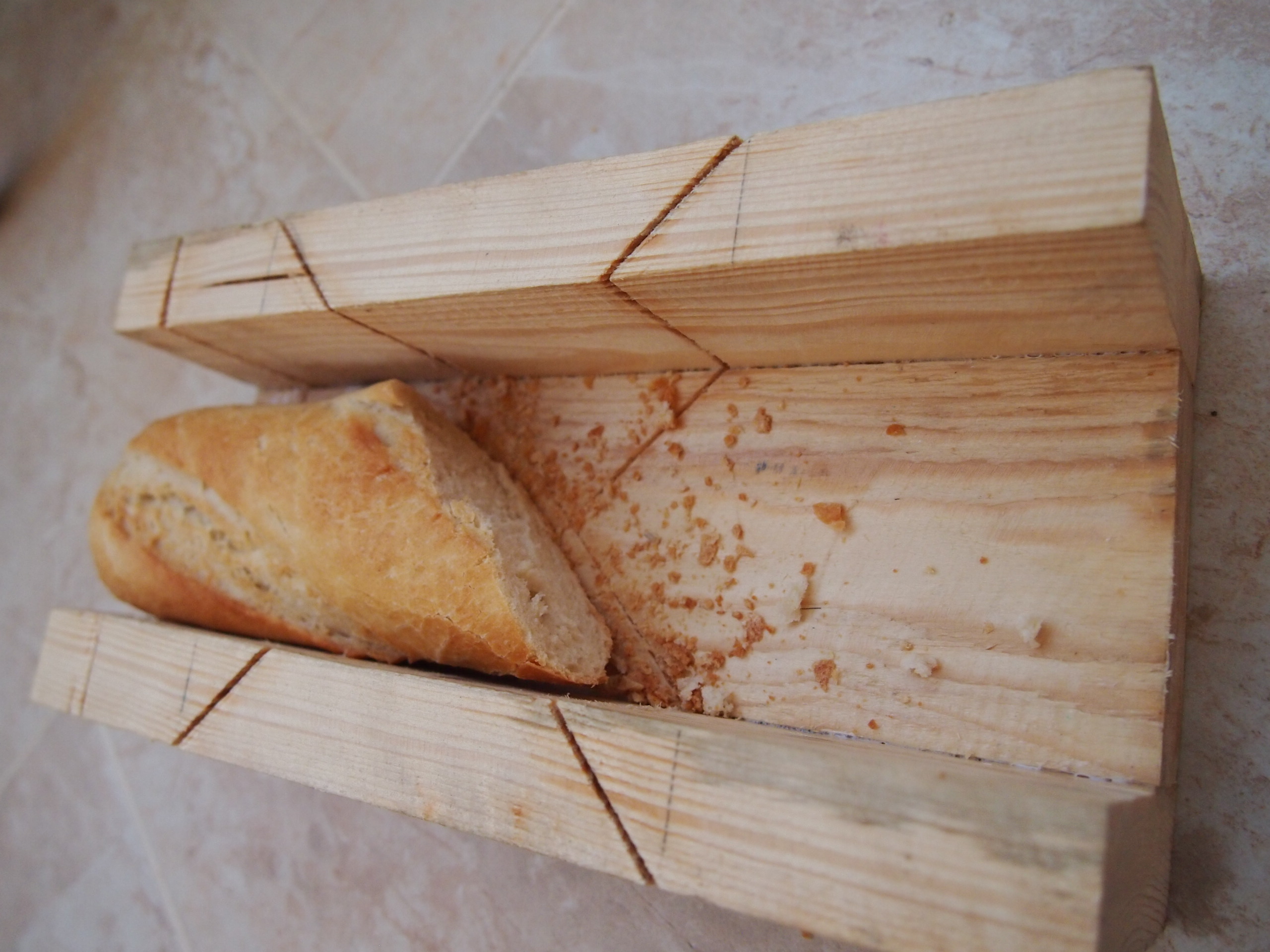 Bread and Mitre Box Instructables