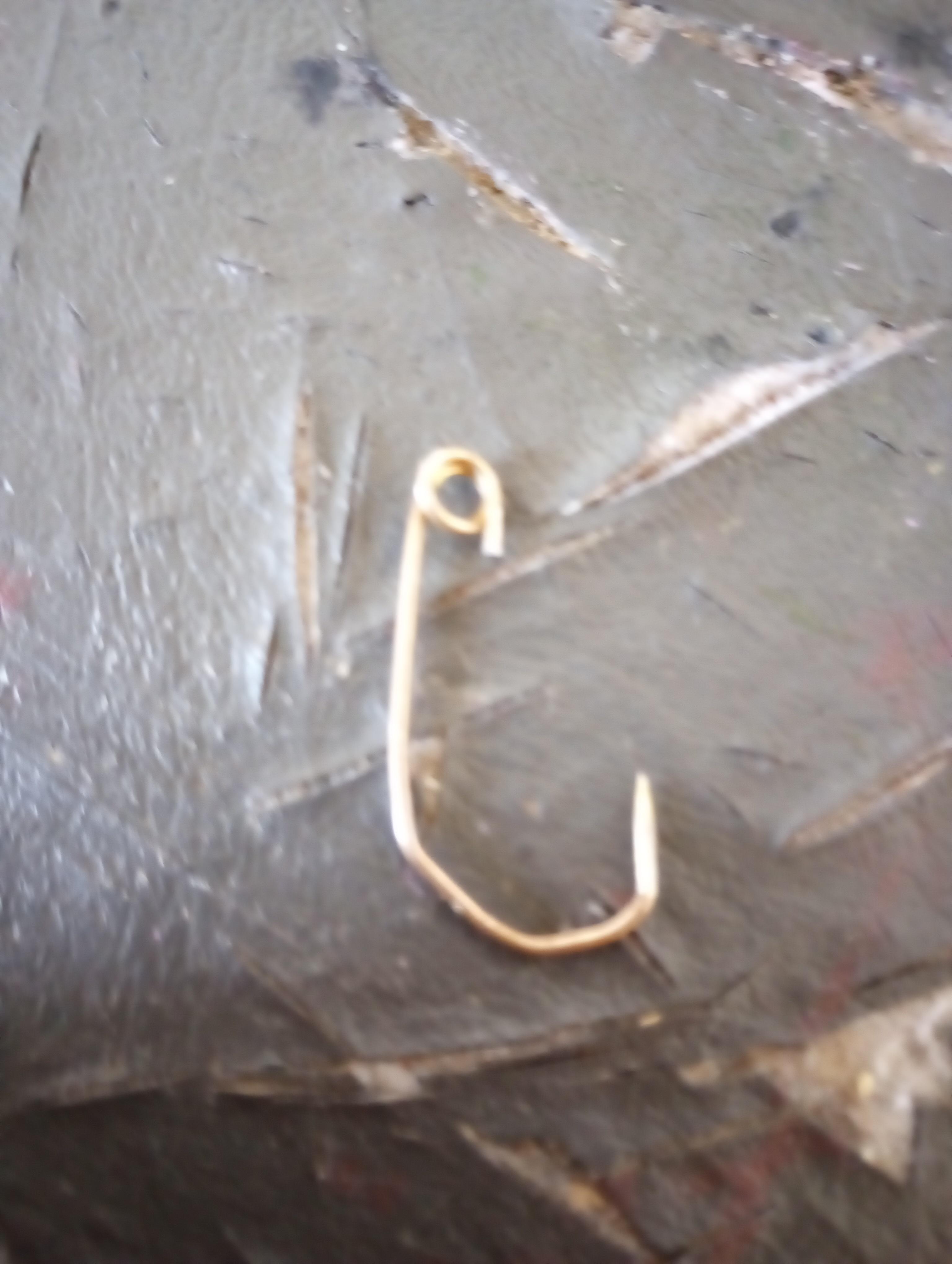 Safety Pin Fish Hook Instructables