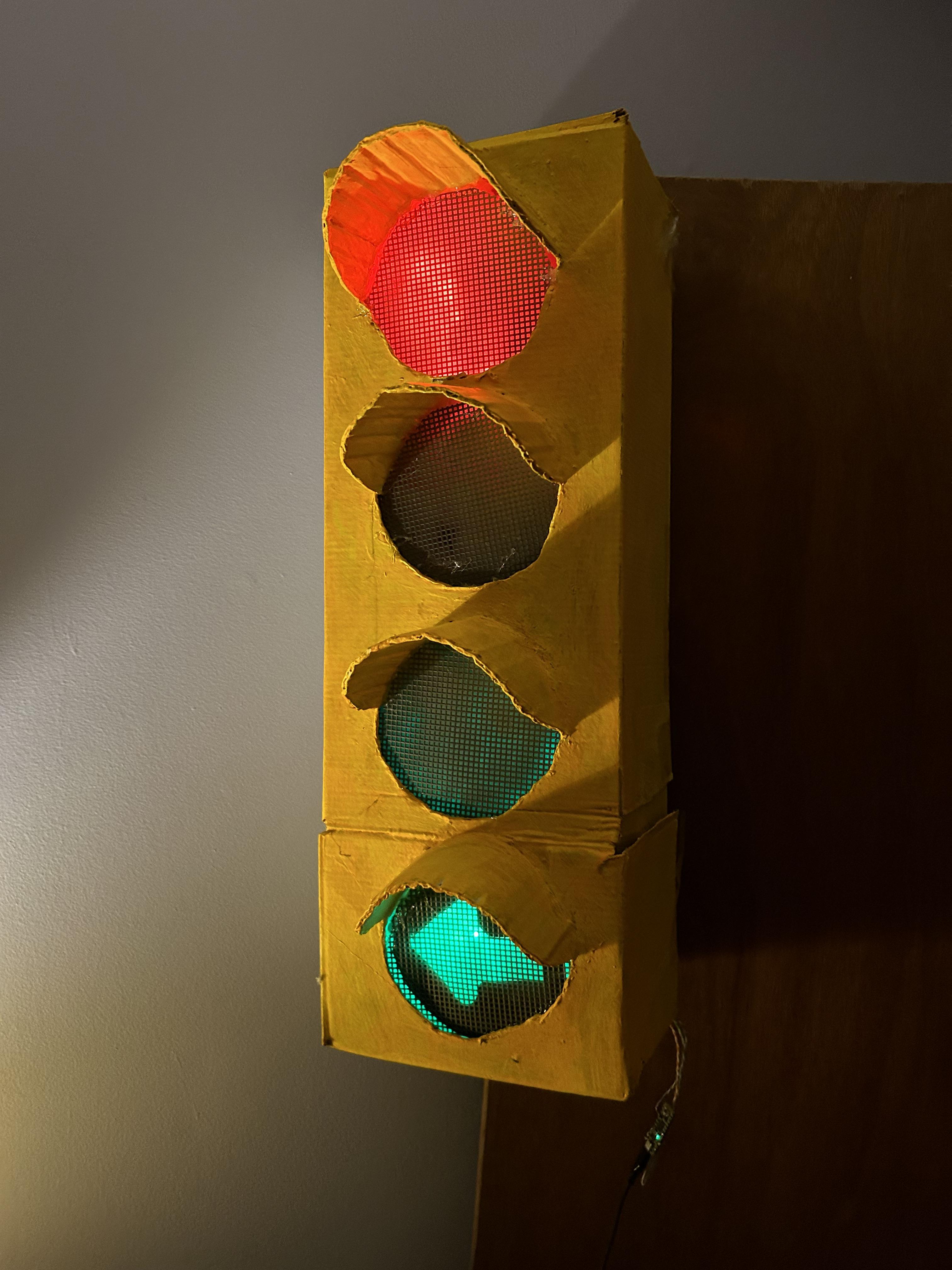 Giant Stoplight Lamp 3 Steps Instructables