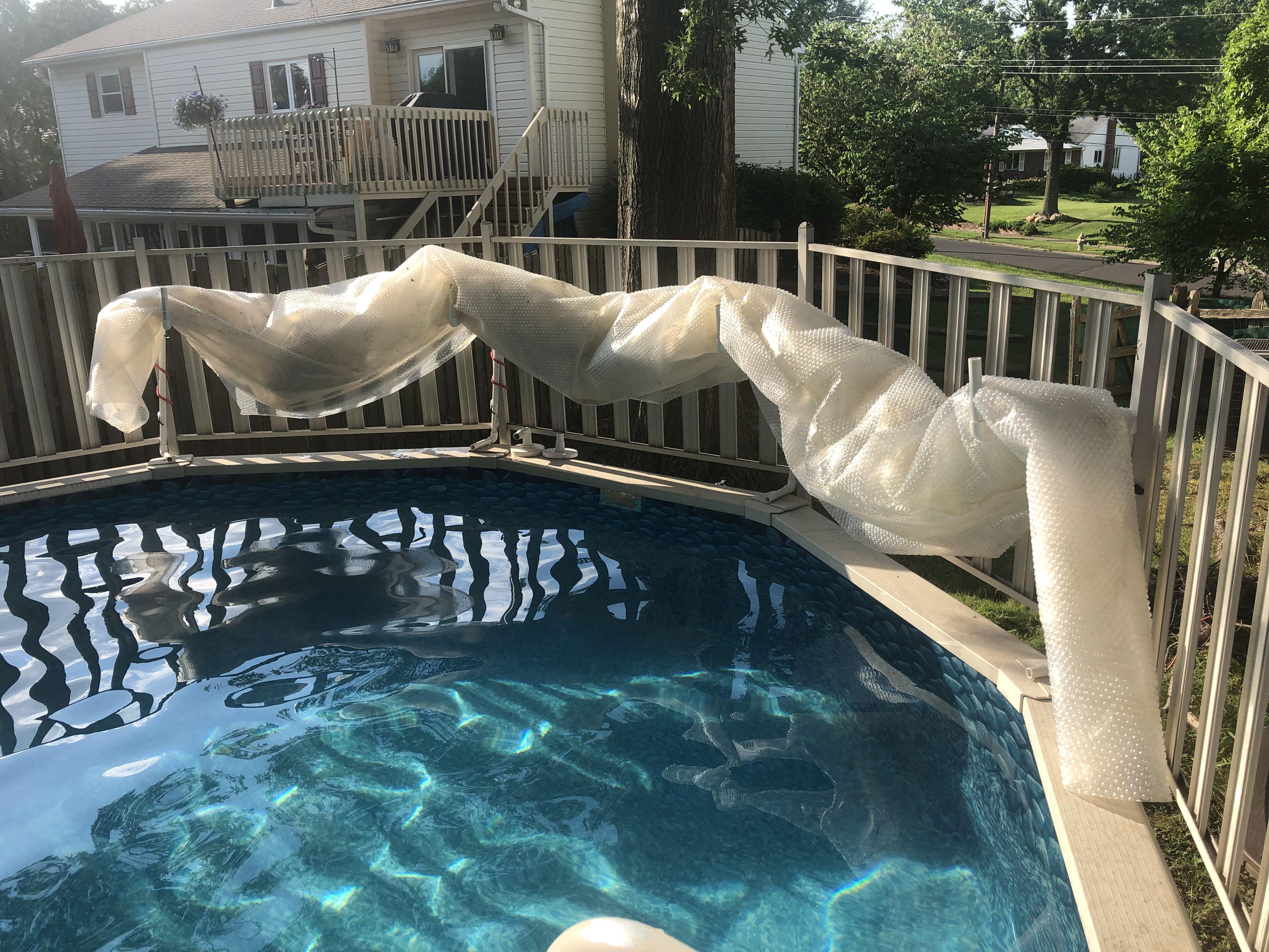 AG Pool Solar Cover Holder and Privacy Screen Instructables