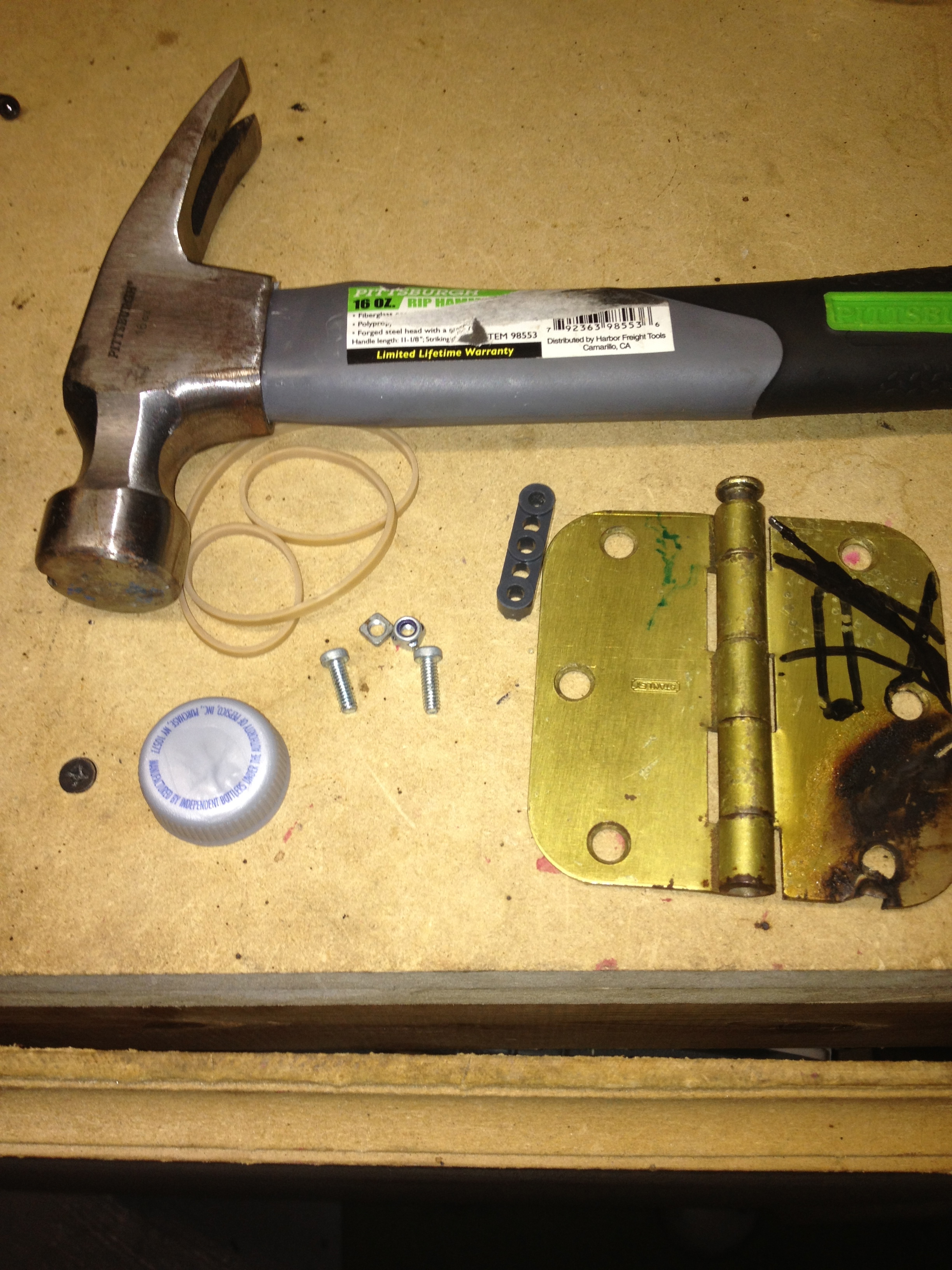 Easy Bottle Cap Launcher 6 Steps Instructables