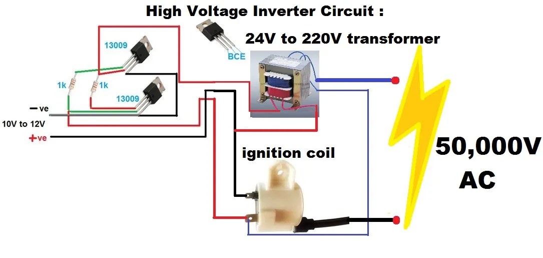 A Powerful 1.5V to 220V Inverter With Schematic DIY : 3 Steps