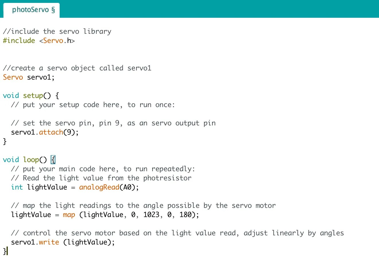 Light-Controlled Servo : 4 Steps (with Pictures) - Instructables
