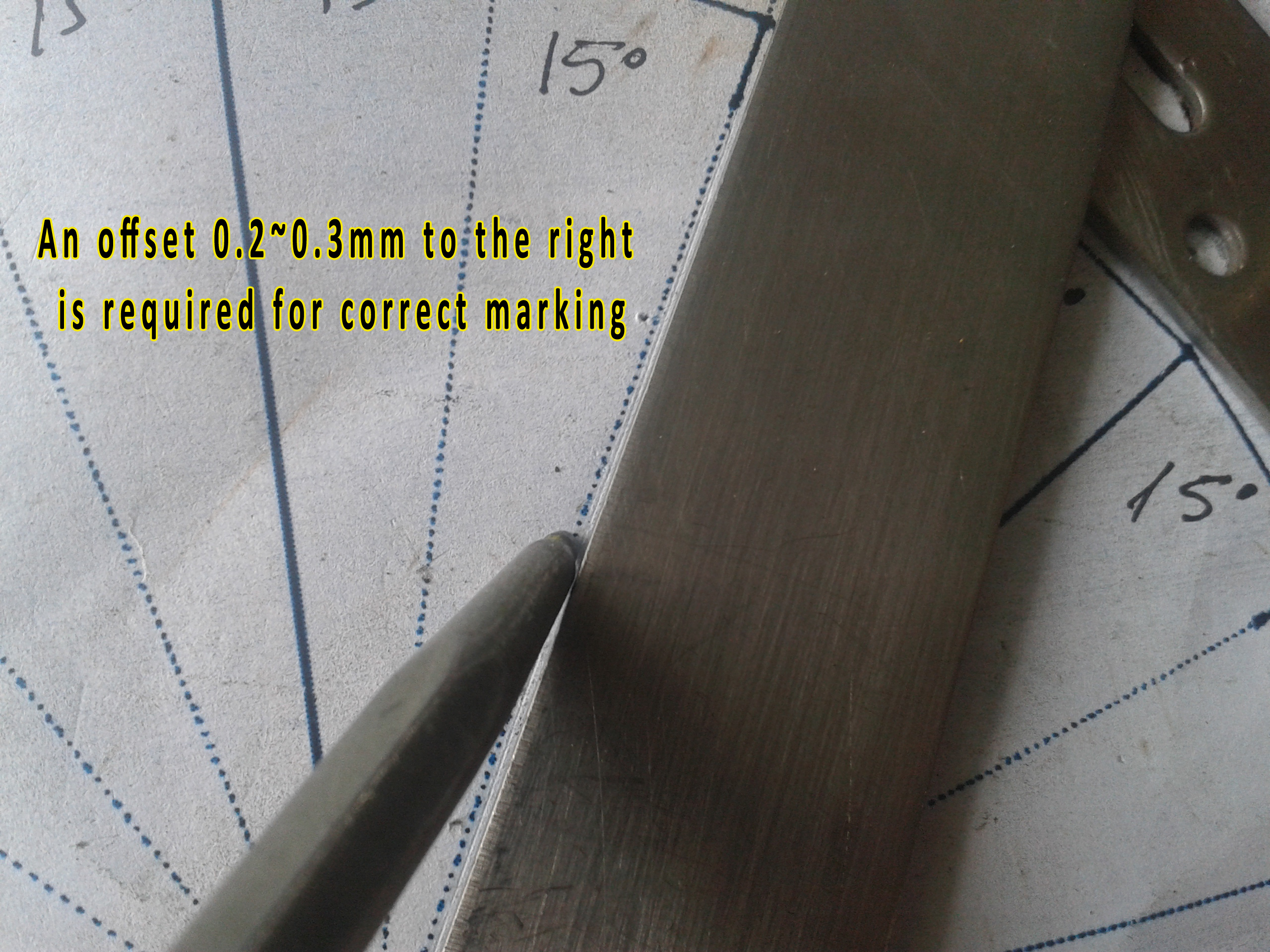 DIY Circle Center Finder Tool, Stainless Steel Made 4 Steps (with